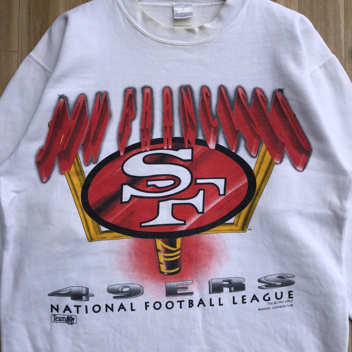 NFL × Vintage Vintage NFL San Francisco Team 49ers NFL Pullover Sweatshirt Size US M / EU 48-50 / 2 - 3 Thumbnail