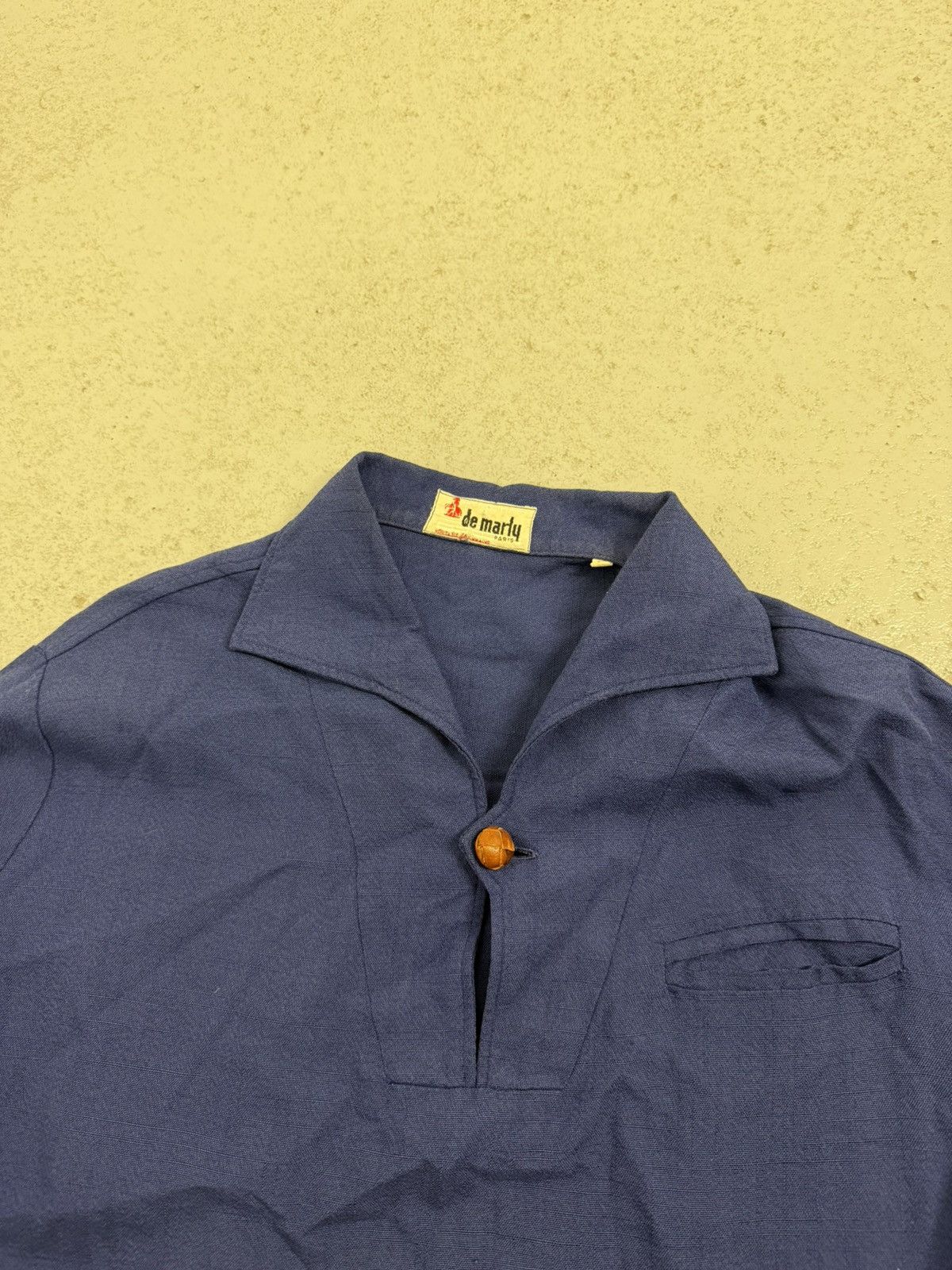 Vintage Vintage 1970 Smock Fisherman Deadstock Cotton Shirt Size US M / EU 48-50 / 2 - 12 Thumbnail