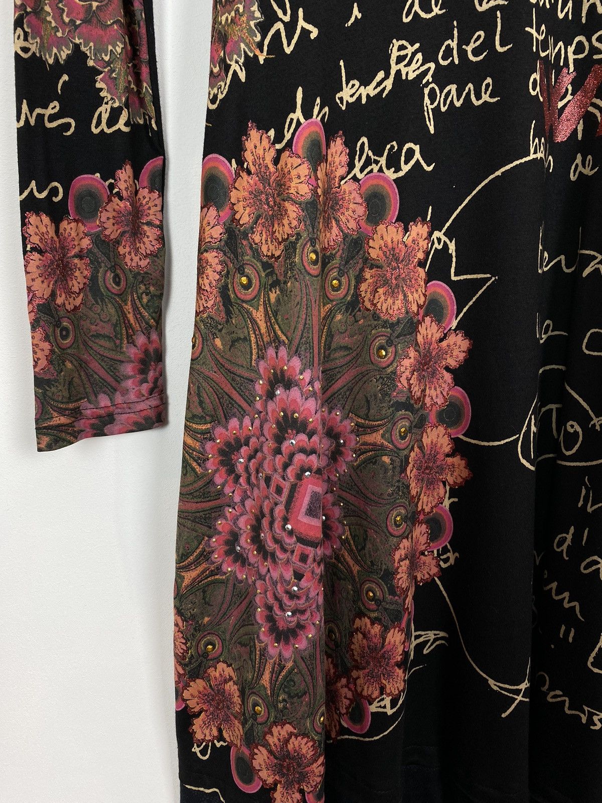 Desigual Desigual Floral Graphic Print Dress Women’s Size Small Top Size S / US 4 / IT 40 - 3 Thumbnail