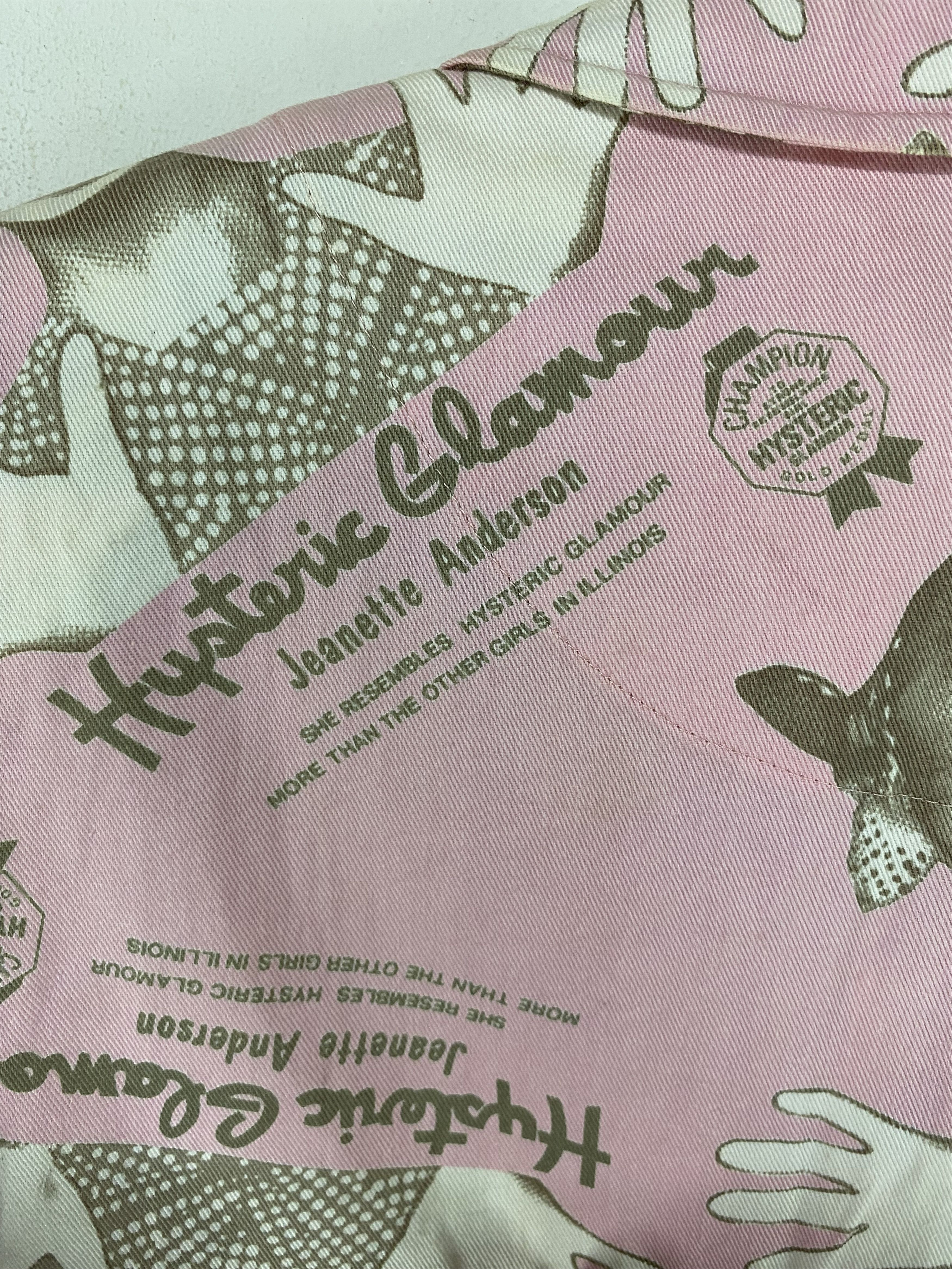 Designer × Hysteric Glamour 1980s Hysteric glamour Nobu allover print cropped jacket Size M / US 6-8 / IT 42-44 - 7 Thumbnail