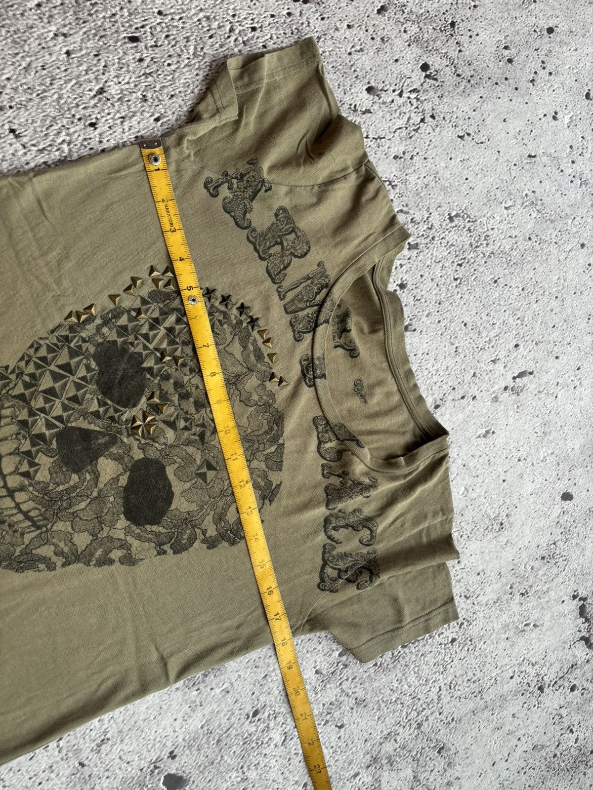Hysteric Glamour Y2k Skull Studded ifsix punk style tshirt Size US M / EU 48-50 / 2 - 6 Thumbnail