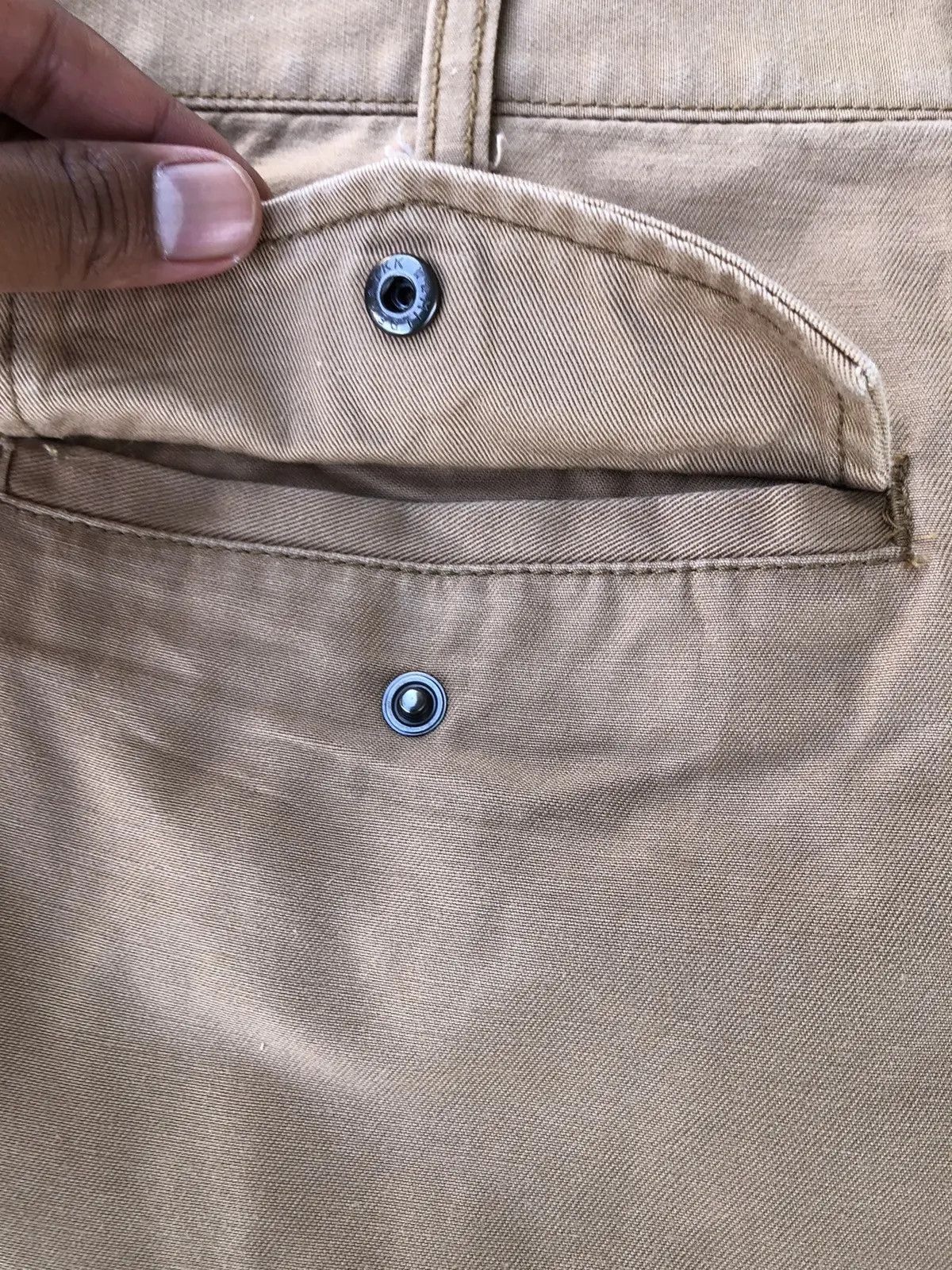 20471120 × Vintage Cargo g.ground Plain 6 Pocket Tactical Pants Size US 33 - 12 Thumbnail