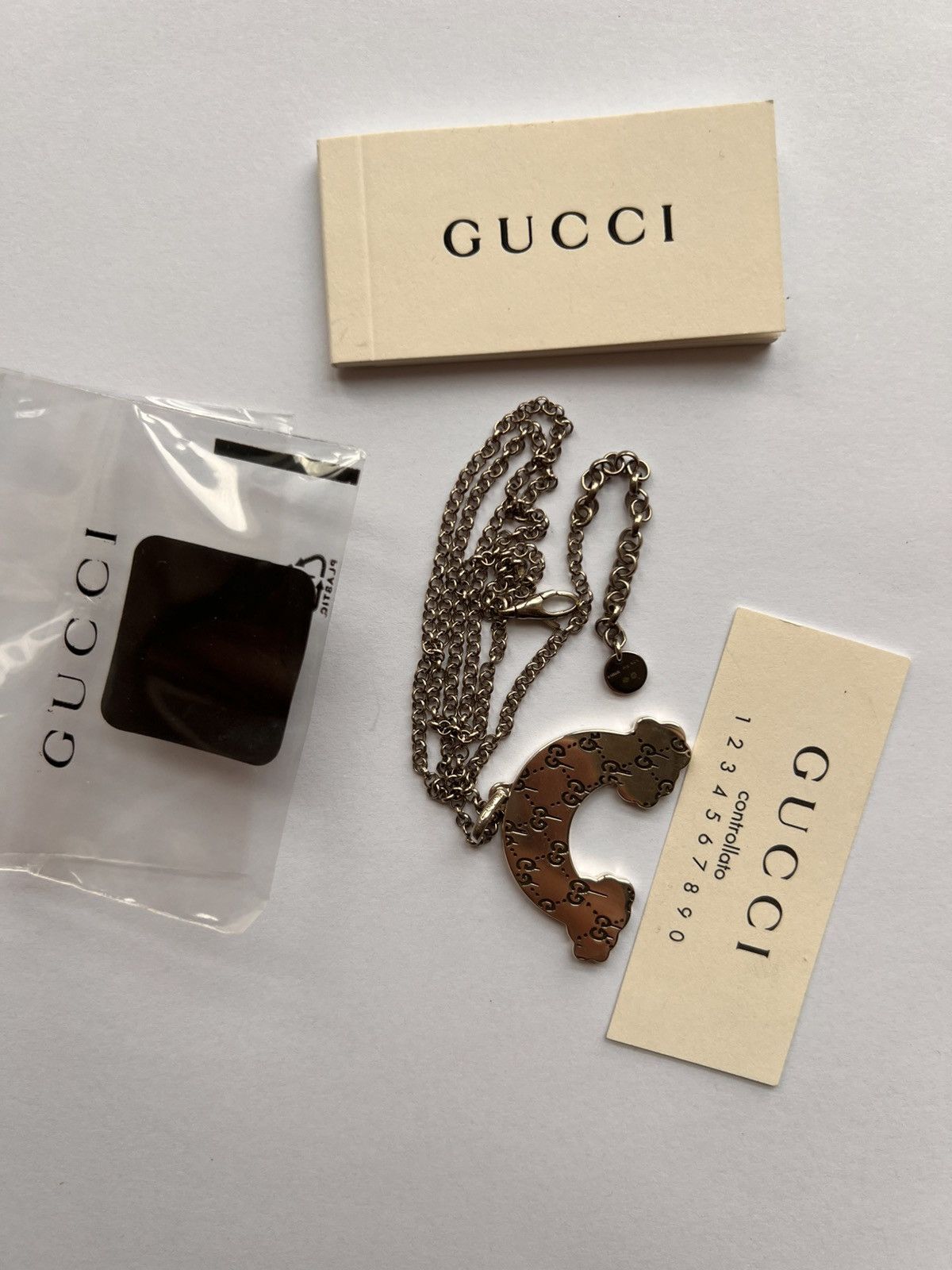 Gucci Gucci Ghost Rainbow Pendant Necklace skull jewelry silver Size ONE SIZE - 18 Thumbnail
