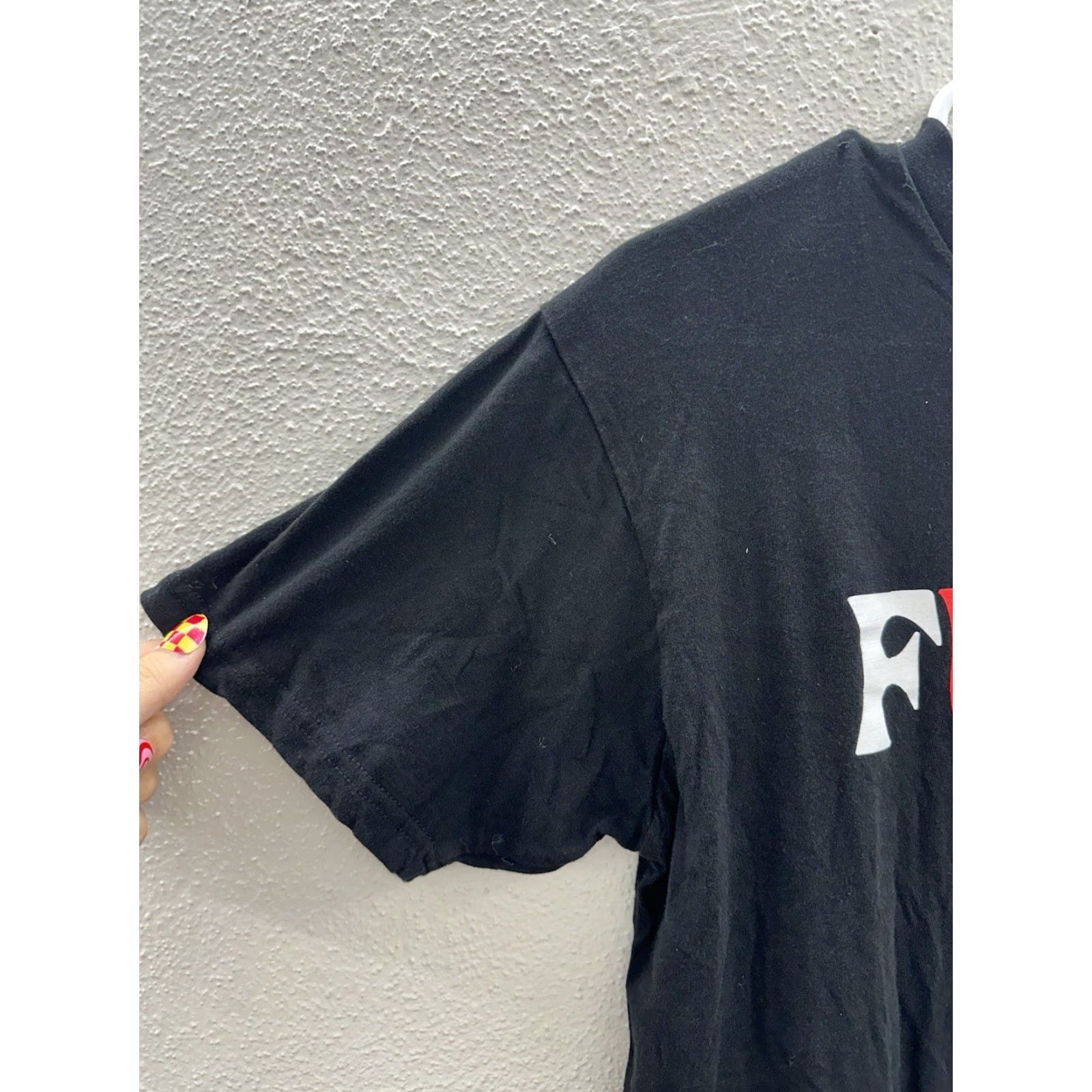 Vintage Future Palms Mens T-Shirt Black Short Sleeve Logo 90s Graphic Size M Size US M / EU 48-50 / 2 - 3 Thumbnail