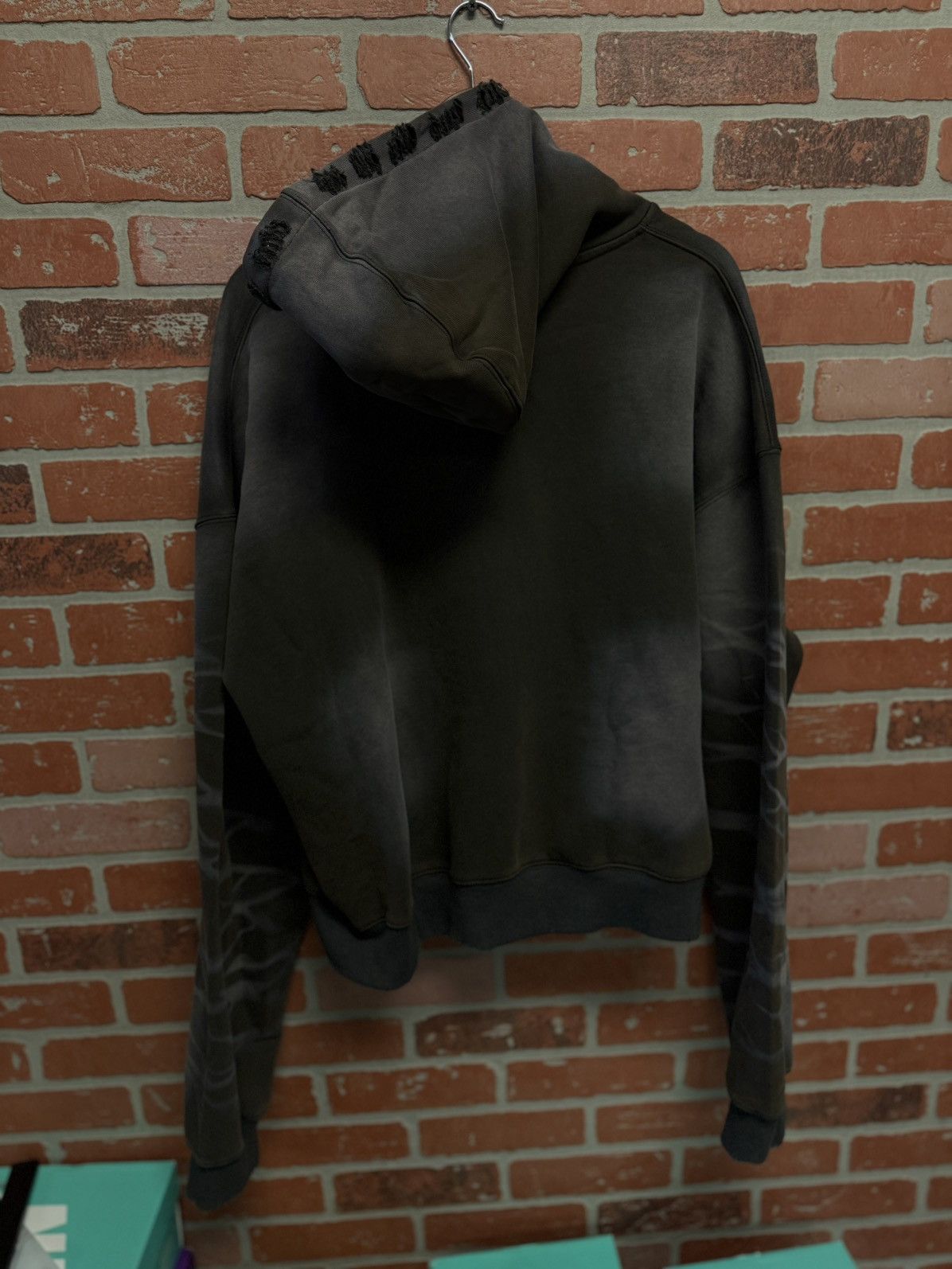 Vale Vale Valley Blacl Hoodie Zip Up Fade Distressed Size XXL Size US XXL / EU 58 / 5 - 7 Thumbnail