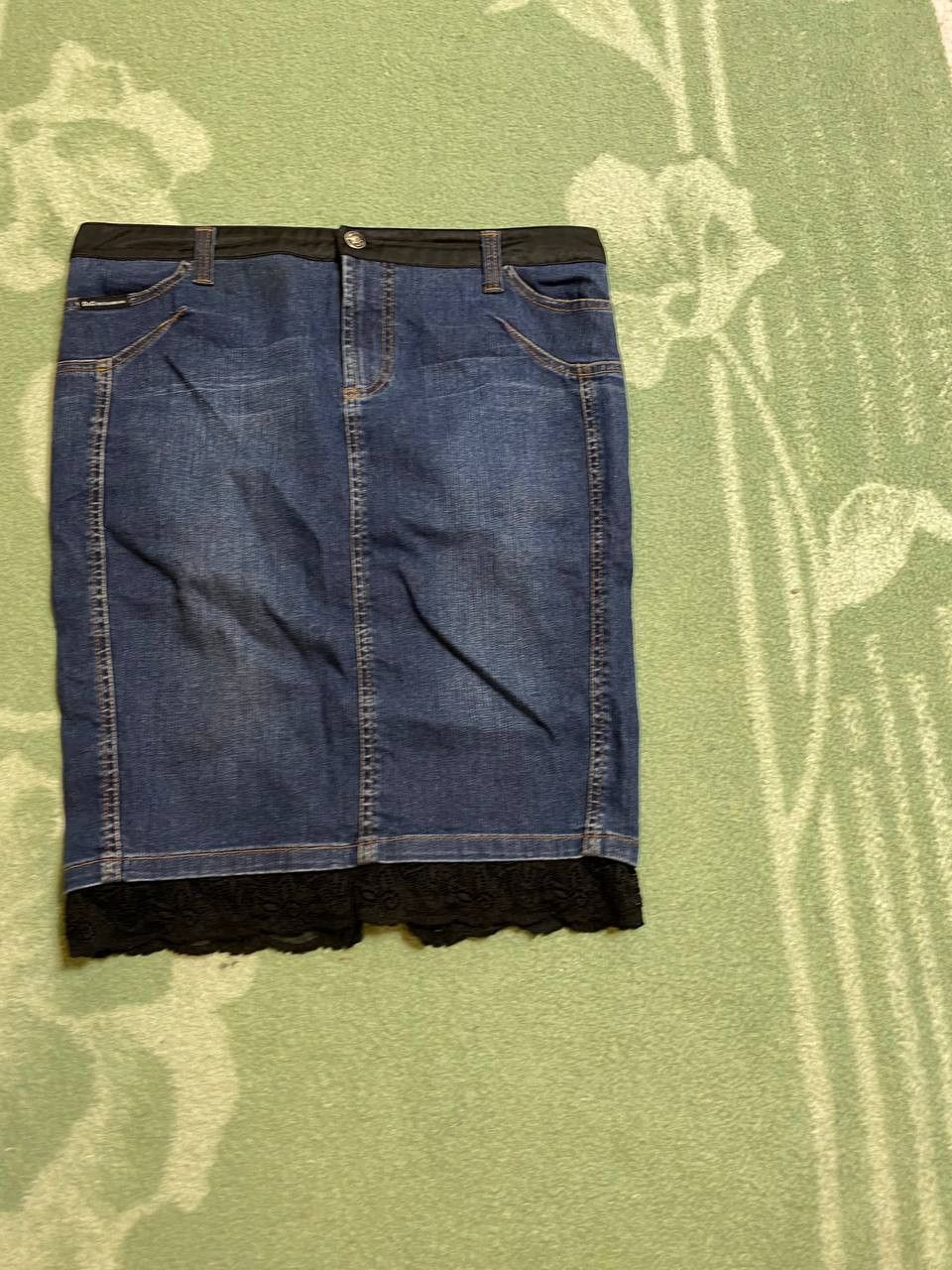 Dolce & Gabbana DOLCE GABBANA LUXURY DENIM SKIRT STREETWEAR Size 32" / US 10 / IT 46 - 9 Thumbnail
