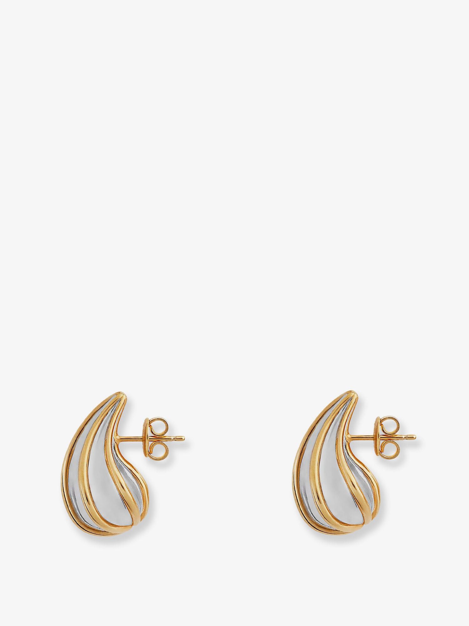 Bottega Veneta Silver Earrings Size ONE SIZE - 1 Thumbnail