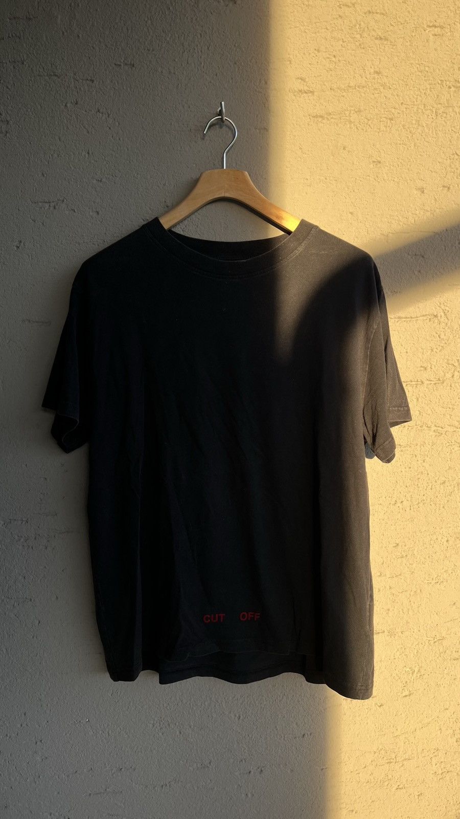 Off-White Off-White Cut Off T-Shirt Black - Size L Size US L / EU 52-54 / 3 - 2 Thumbnail