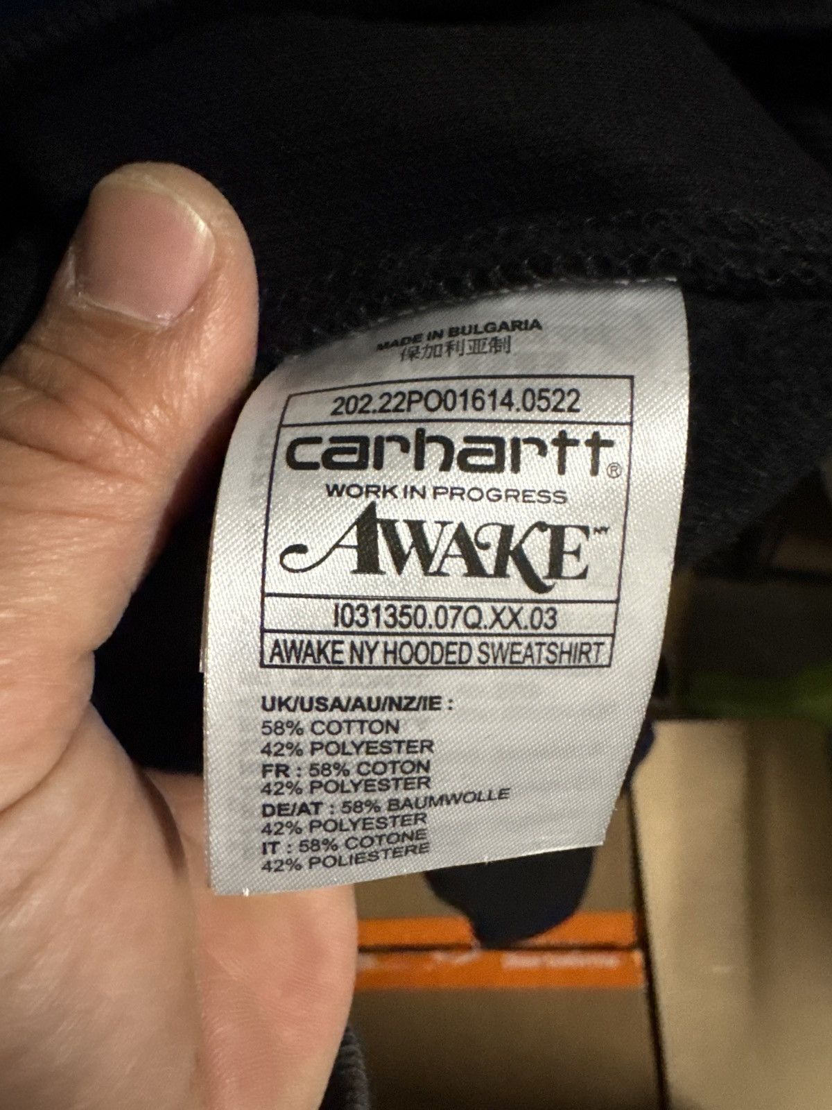 Awake NY × Carhartt Hood Size US XL / EU 56 / 4 - 5 Thumbnail