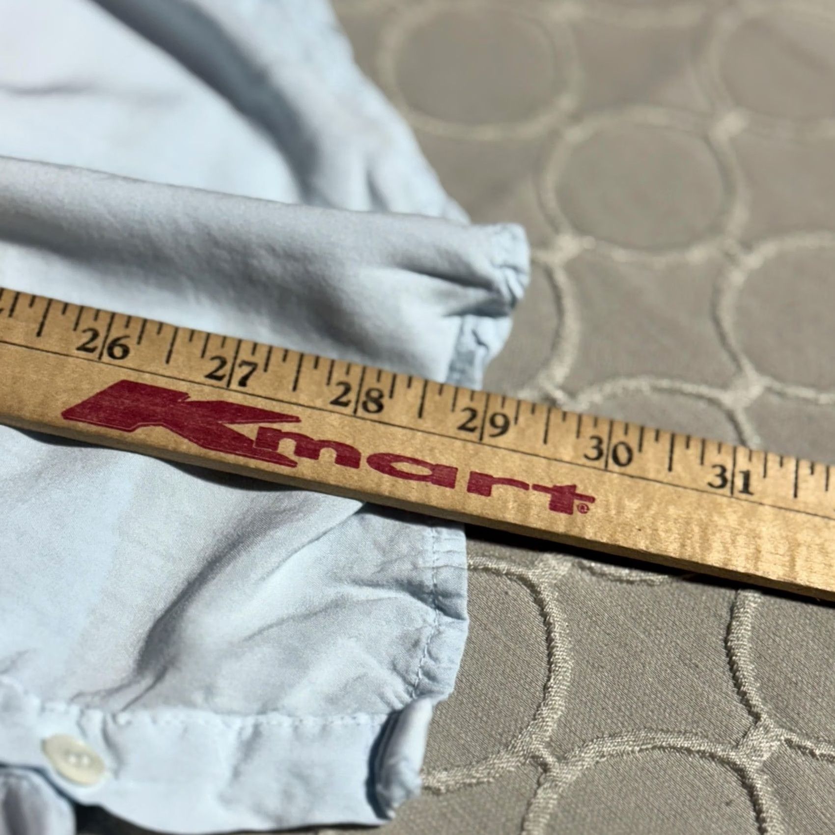 Vintage CP Shades Shirt Women's Large Light Blue 100% Rayon Button Down Casual Made USA Size L / US 10 / IT 46 - 6 Thumbnail