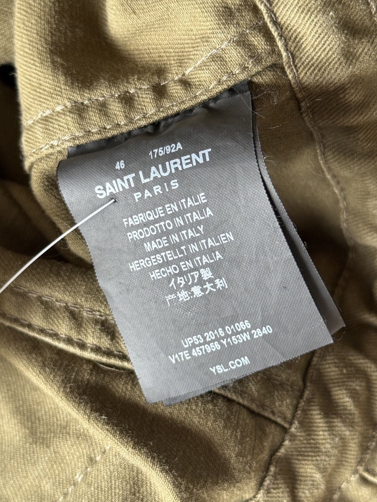 Saint Laurent Paris Saint Laurent Paris ‘Sweet Dreams’ Shark Jacket Size US S / EU 44-46 / 1 - 6 Thumbnail