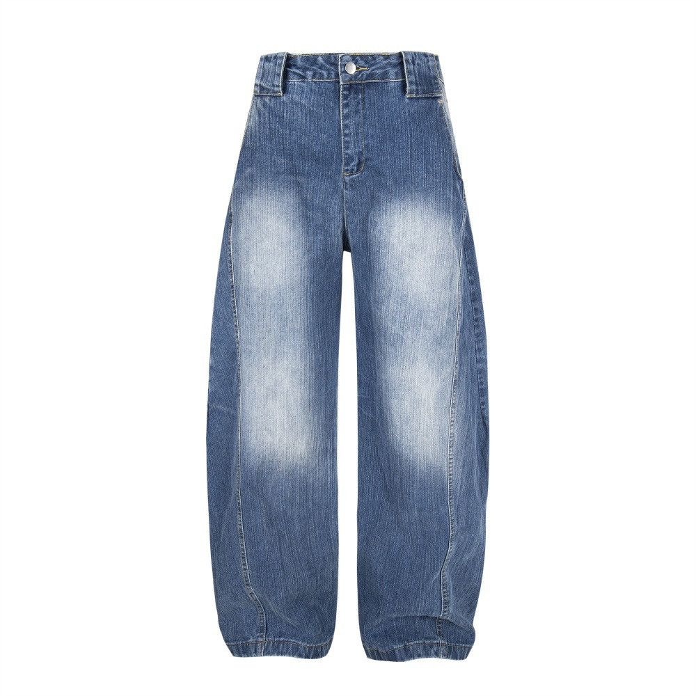 Japanese Brand × Jean Men's casual washed white denim trousers Size US 32 / EU 48 - 1 Thumbnail