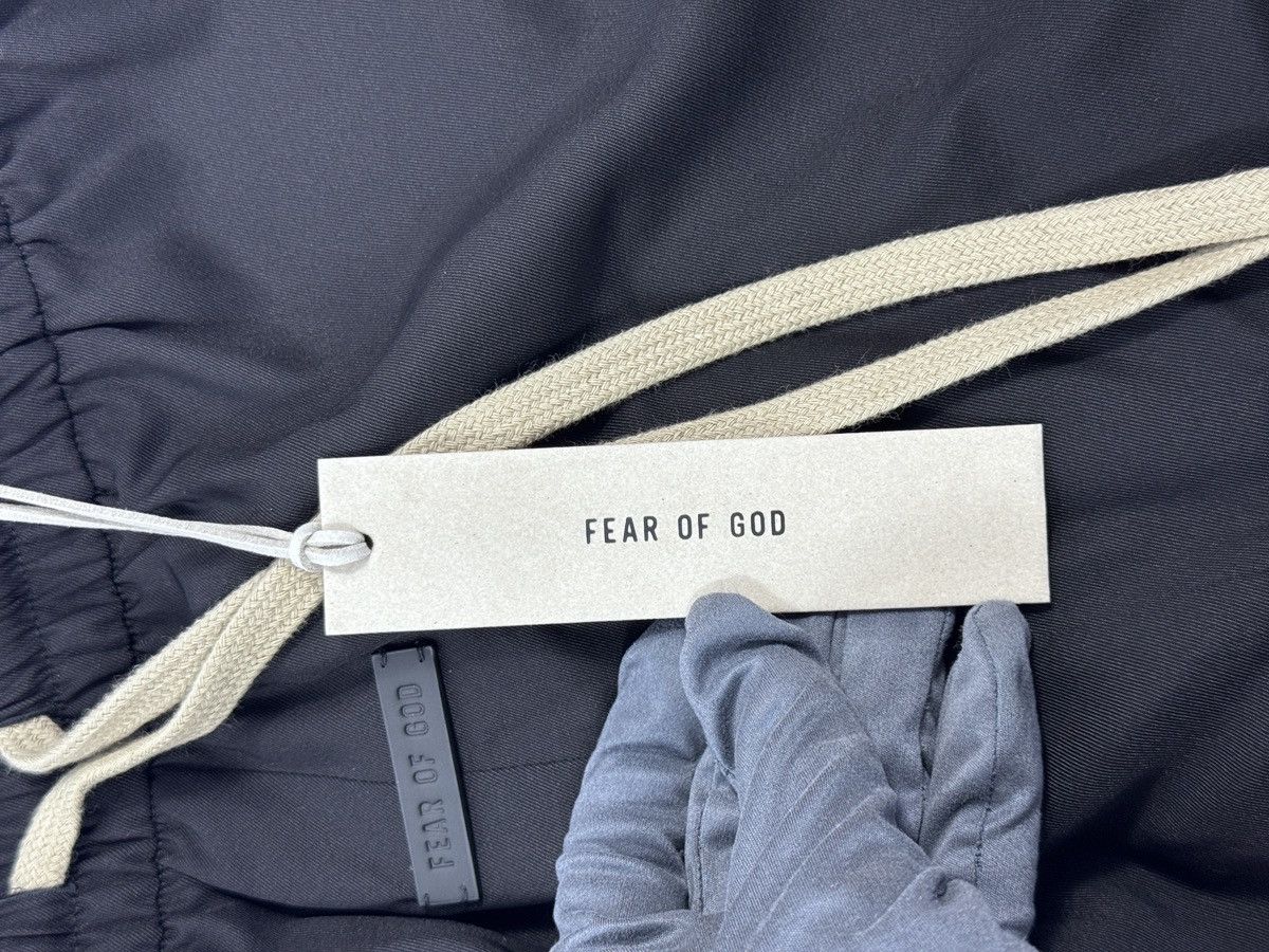 Fear of God STRAIGHT LEG SILK WOOL DRAWSTRING SHORTS Size US 32 / EU 48 - 5 Thumbnail