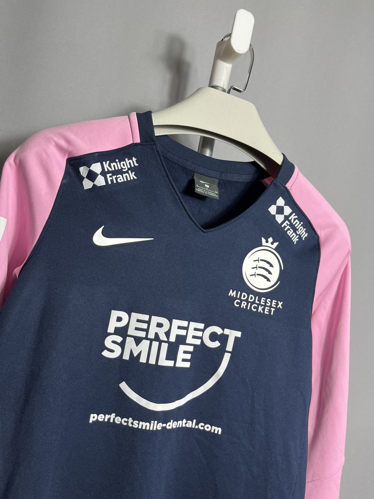 Nike × Sports Specialties 2020-21 MIDDLESEX CRICKET #54 Ethan Bamber CUP SWEATSHIRT Size US S / EU 44-46 / 1 - 2 Thumbnail