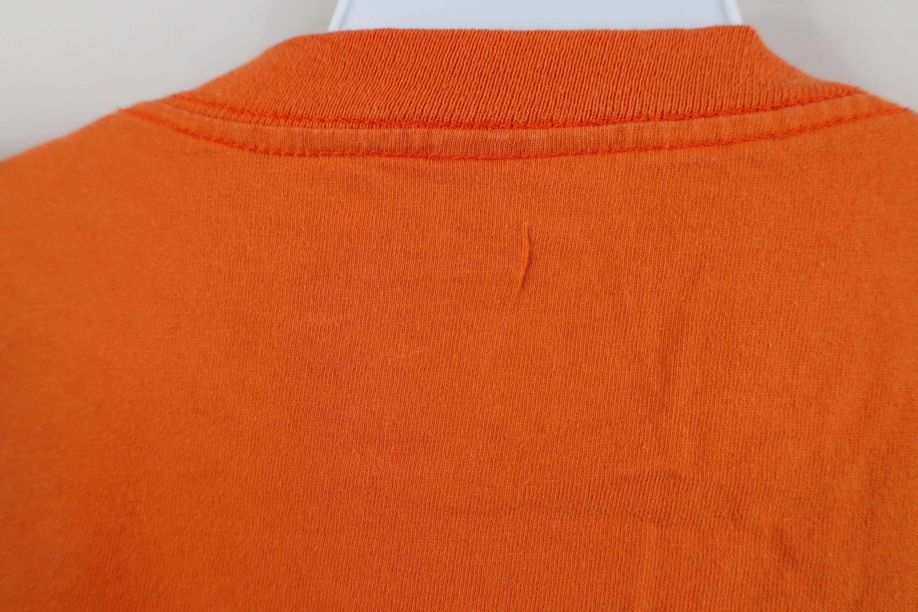 Vintage Vintage 90s City Michigan Tribal Sun T-Shirt Orange USA Size US L / EU 52-54 / 3 - 11 Thumbnail