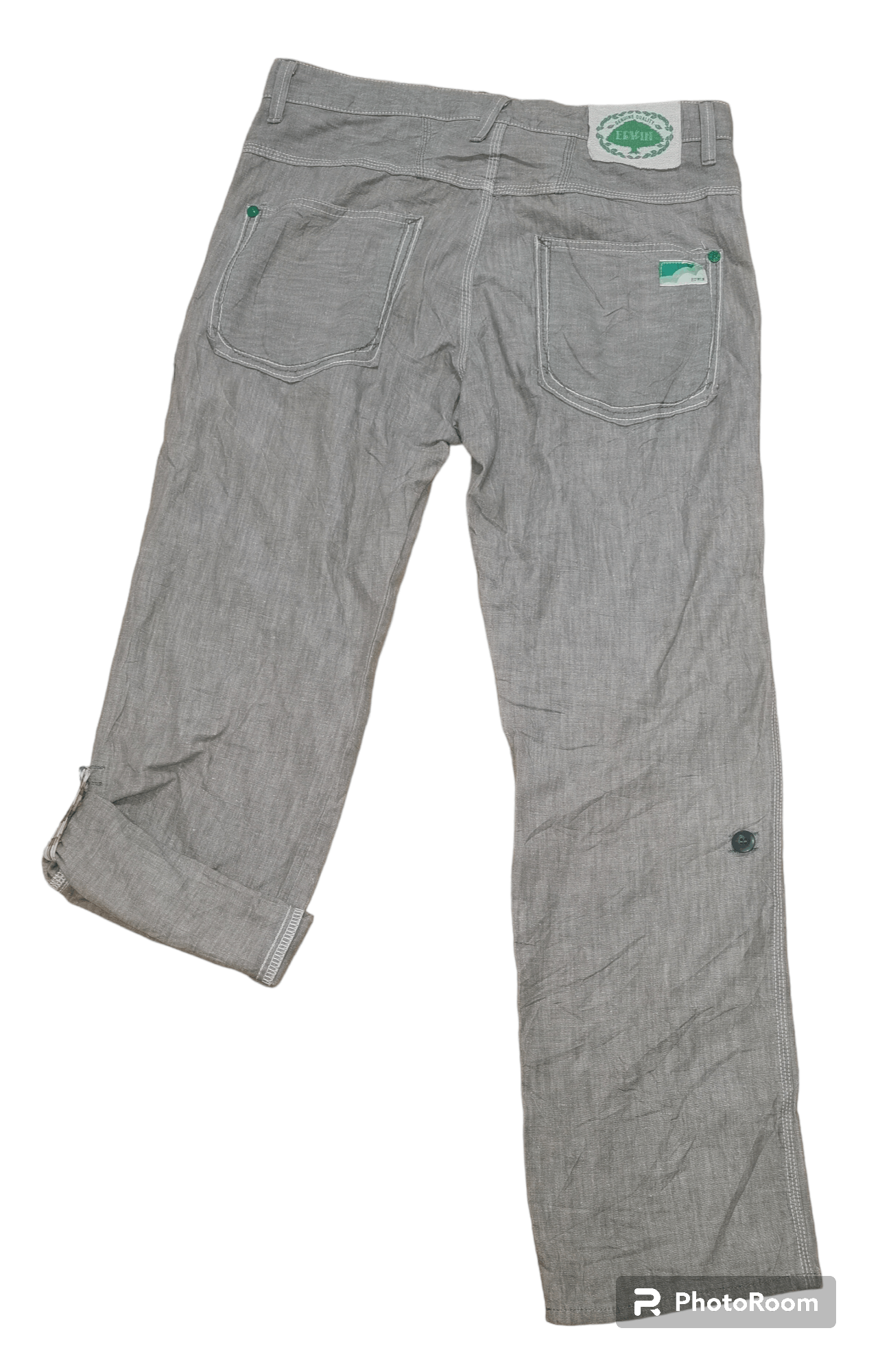 Edwin EDWIN 702RS BANANA FIBRE DRAWSTRING JEANS Size US 36 / EU 52 - 6 Thumbnail