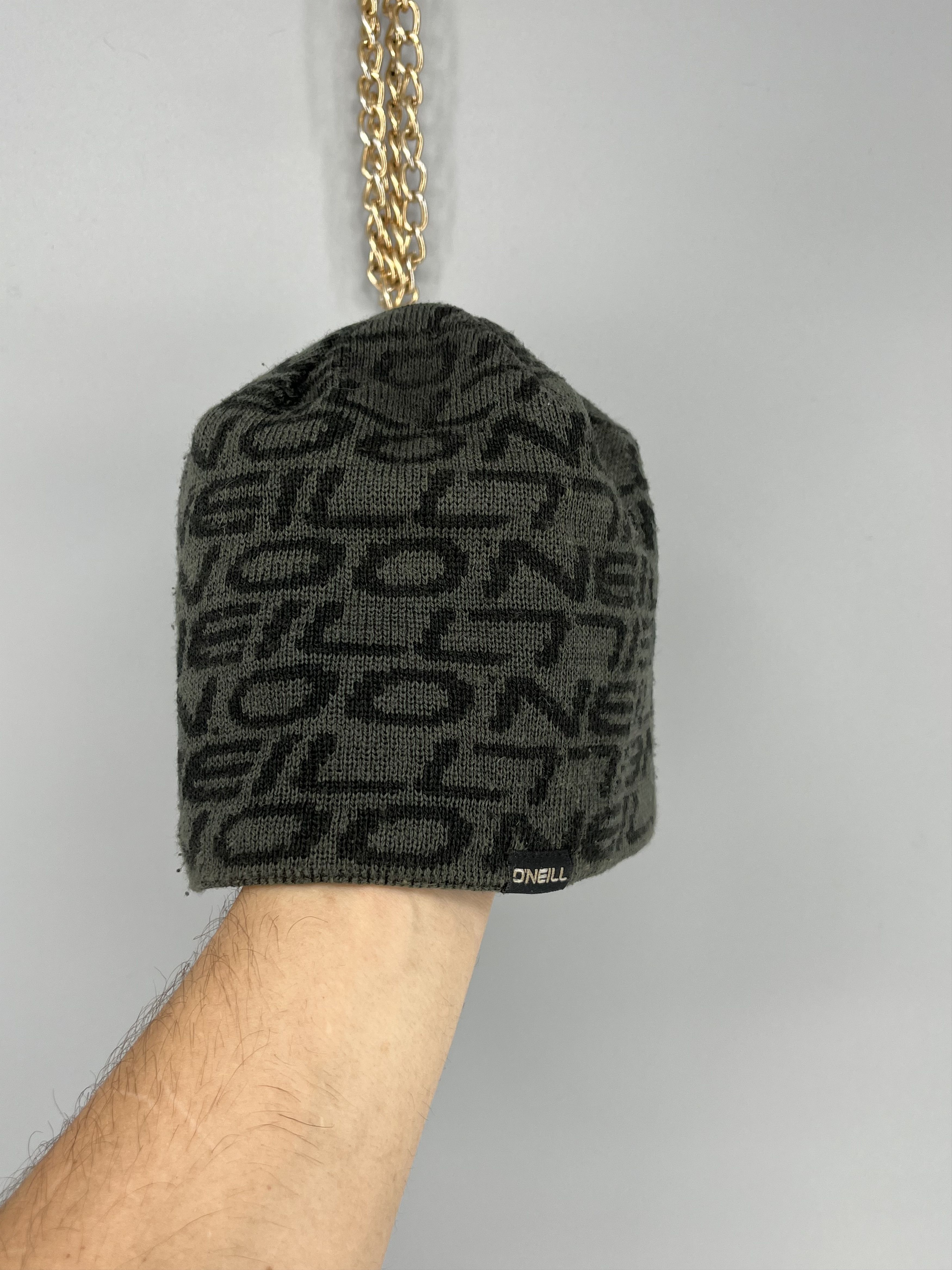 O'Neill Vintage 90s Oneill Monogram Logo No Cuff Beanie Hat Size ONE SIZE - 1 Thumbnail
