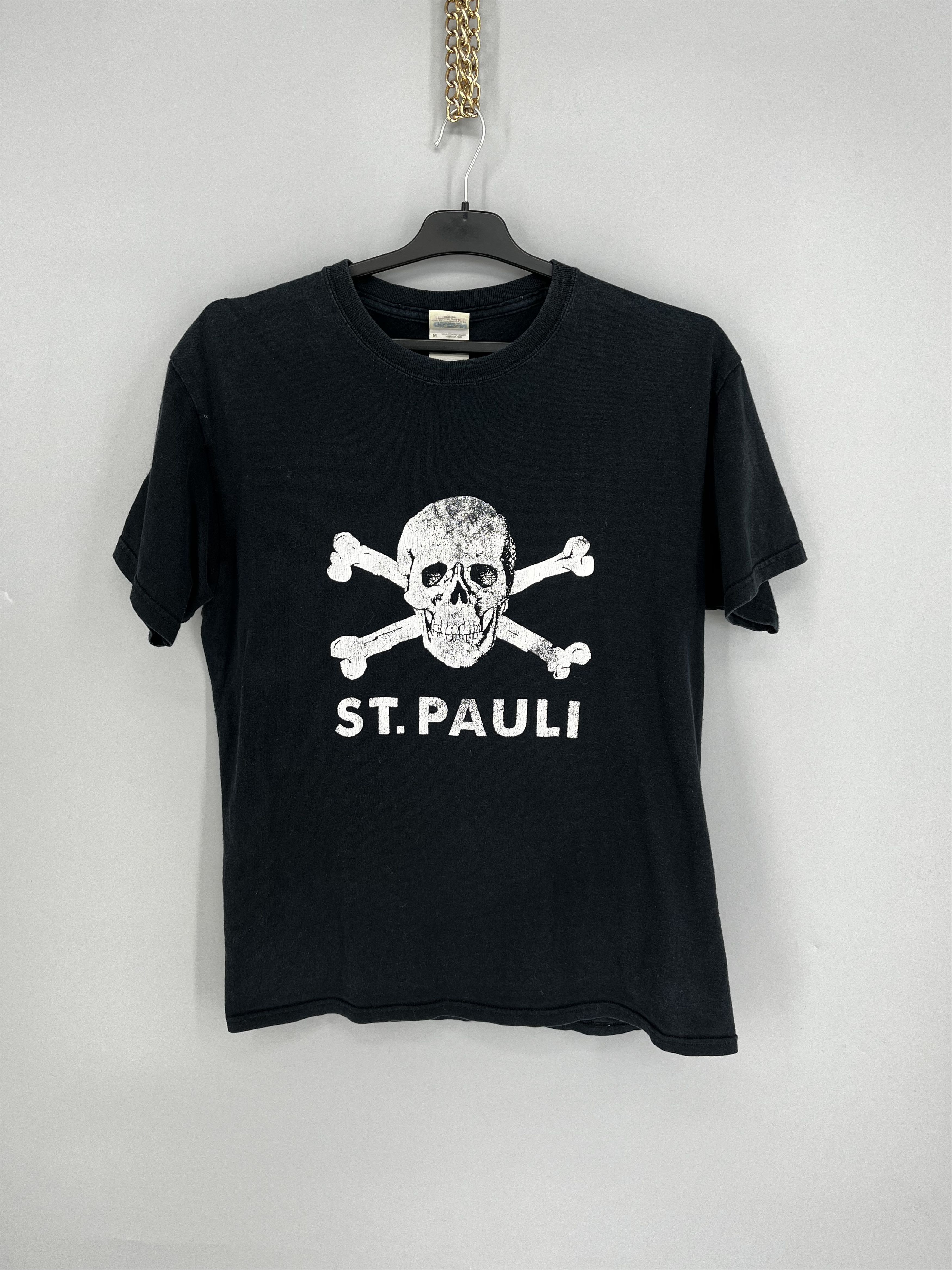 Saint Paul Vintage St.Pauli 90s Rare Blaxk Graphic Size M Size US M / EU 48-50 / 2 - 1 Thumbnail