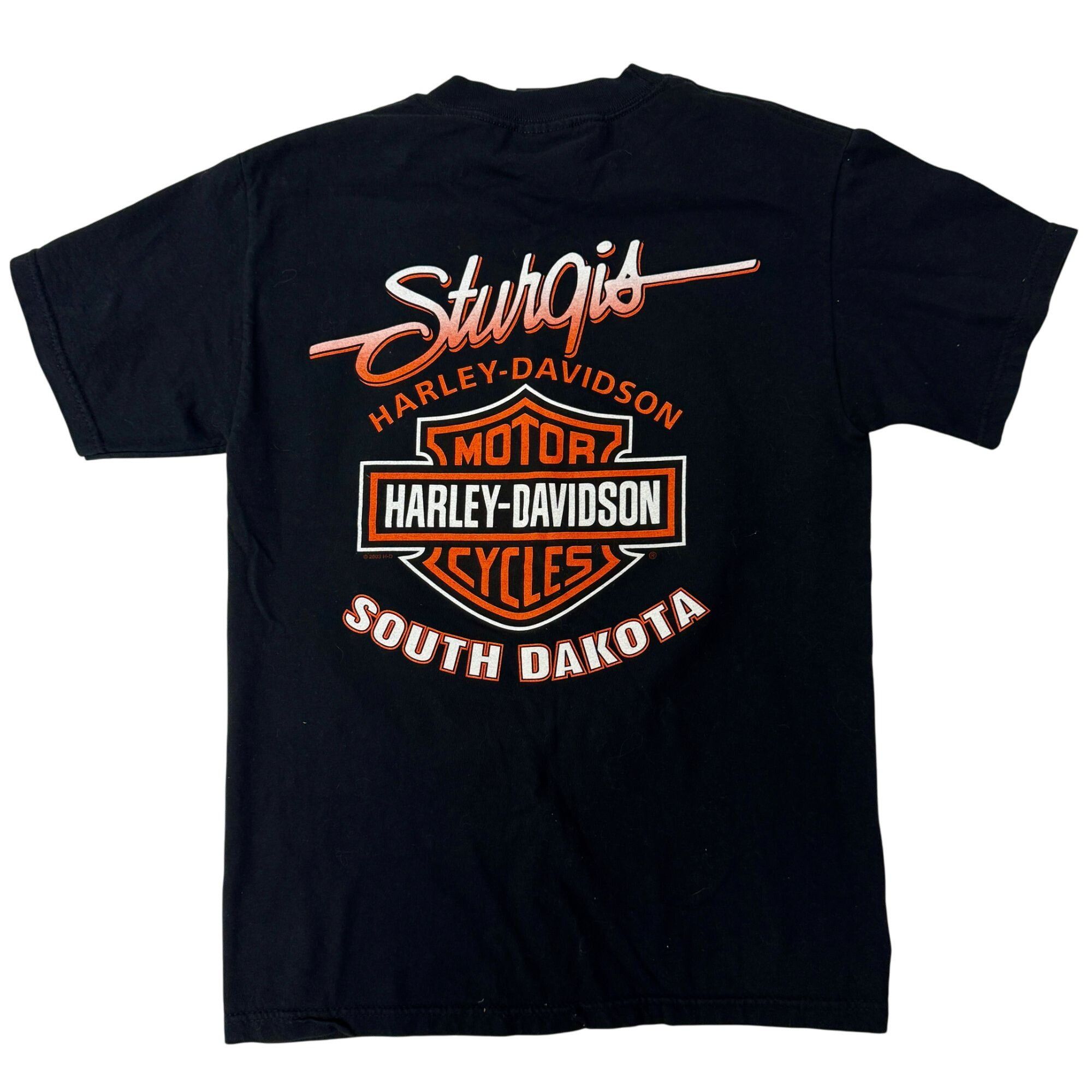 Harley Davidson NOS 2005 Black Hills Rally 65th Anniversary Biker STRUGIS T Size US S / EU 44-46 / 1 - 4 Thumbnail