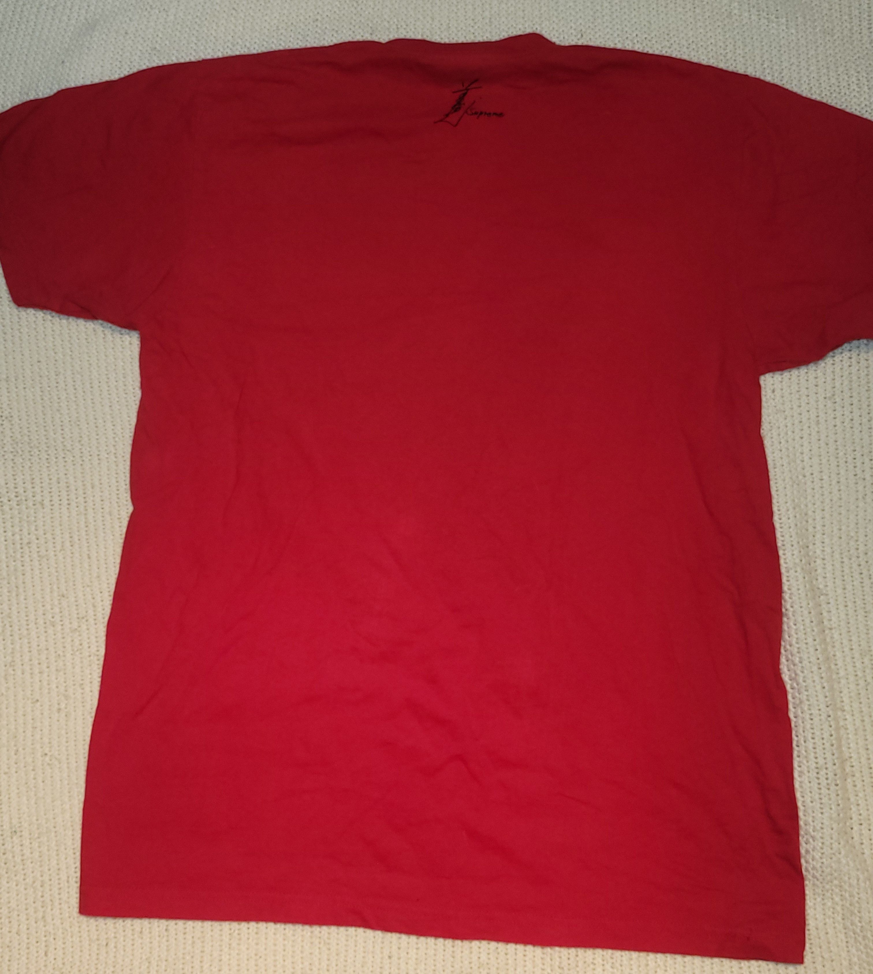 Supreme Supreme x Toshio Maeda Red "Touch" T Shirt Size US L / EU 52-54 / 3 - 5 Thumbnail