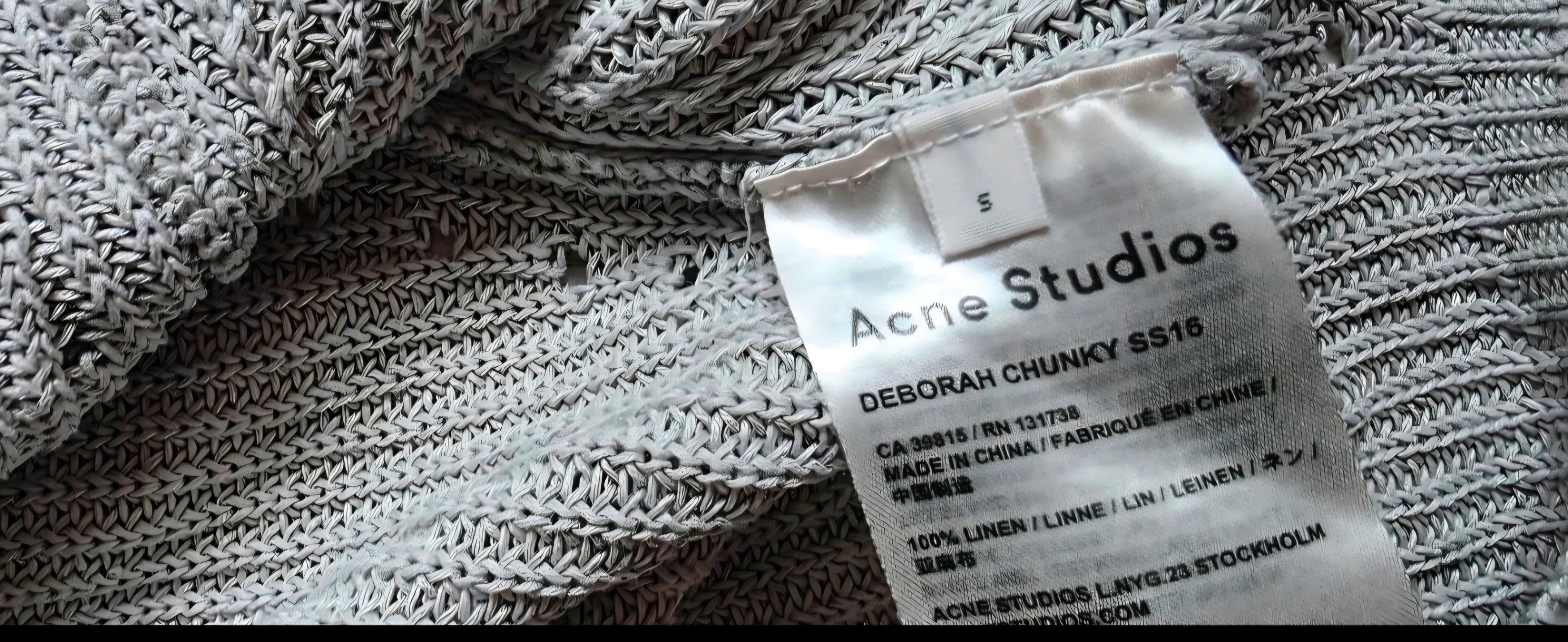 Acne Studios acne studios linen sweater Size M / US 6-8 / IT 42-44 - 7 Thumbnail