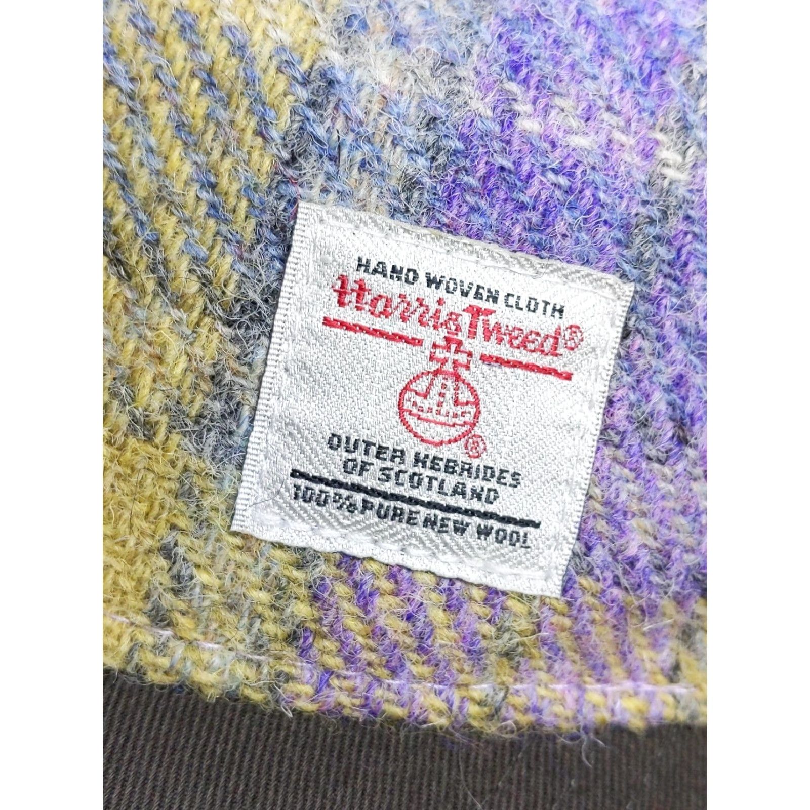 Harris Tweed Glen Appin Hat Cap Strap Back Harris Tweed Wool Plaid Mens Scotland Baseball Cap One Size Black Wool Plaid Tweed Harris Tweed Mens Scotland Size ONE SIZE - 2 Thumbnail