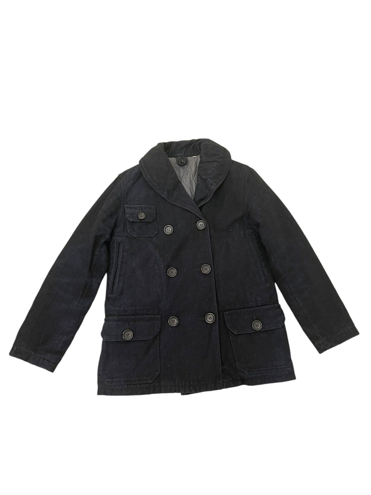 OMNIGOD Shawl Collar Navy Jacket Omnigod Japan Indigo Blue 6🟩5 Size US M / EU 48-50 / 2 - 1 Thumbnail