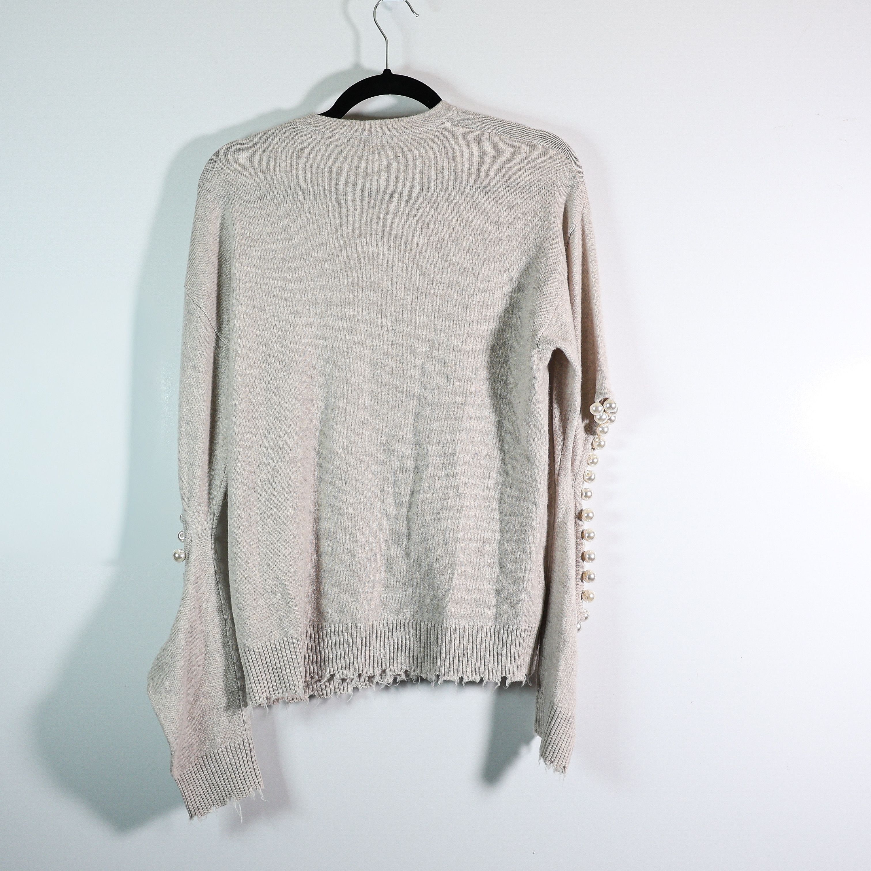Other SOH Cashmere Wool Blend Knit Pearl Trim Size S / US 4 / IT 40 - 4 Thumbnail