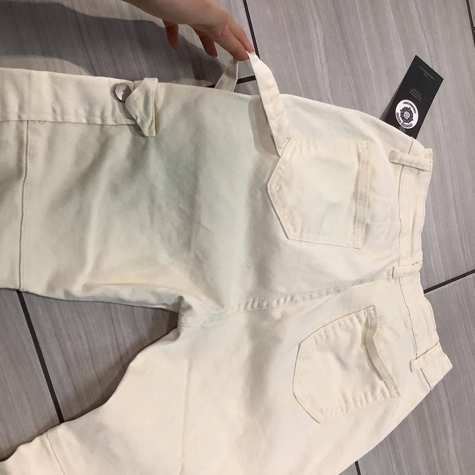 Other Womens vanilla color cargo pants Size 28" / US 6 / IT 42 - 2 Thumbnail