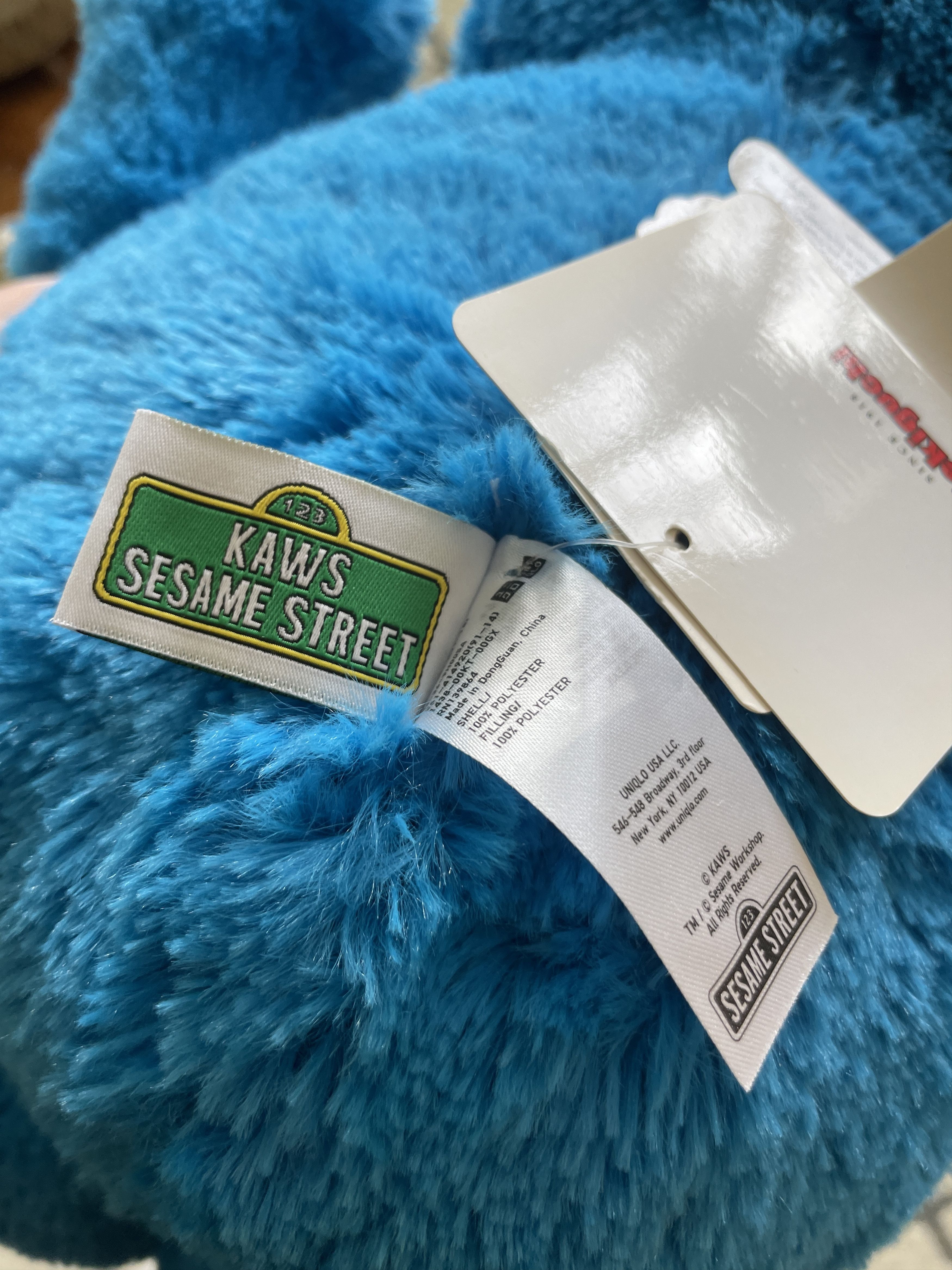 Kaws KAWS Sesame Street Cookie Monster Plush Size ONE SIZE - 5 Thumbnail