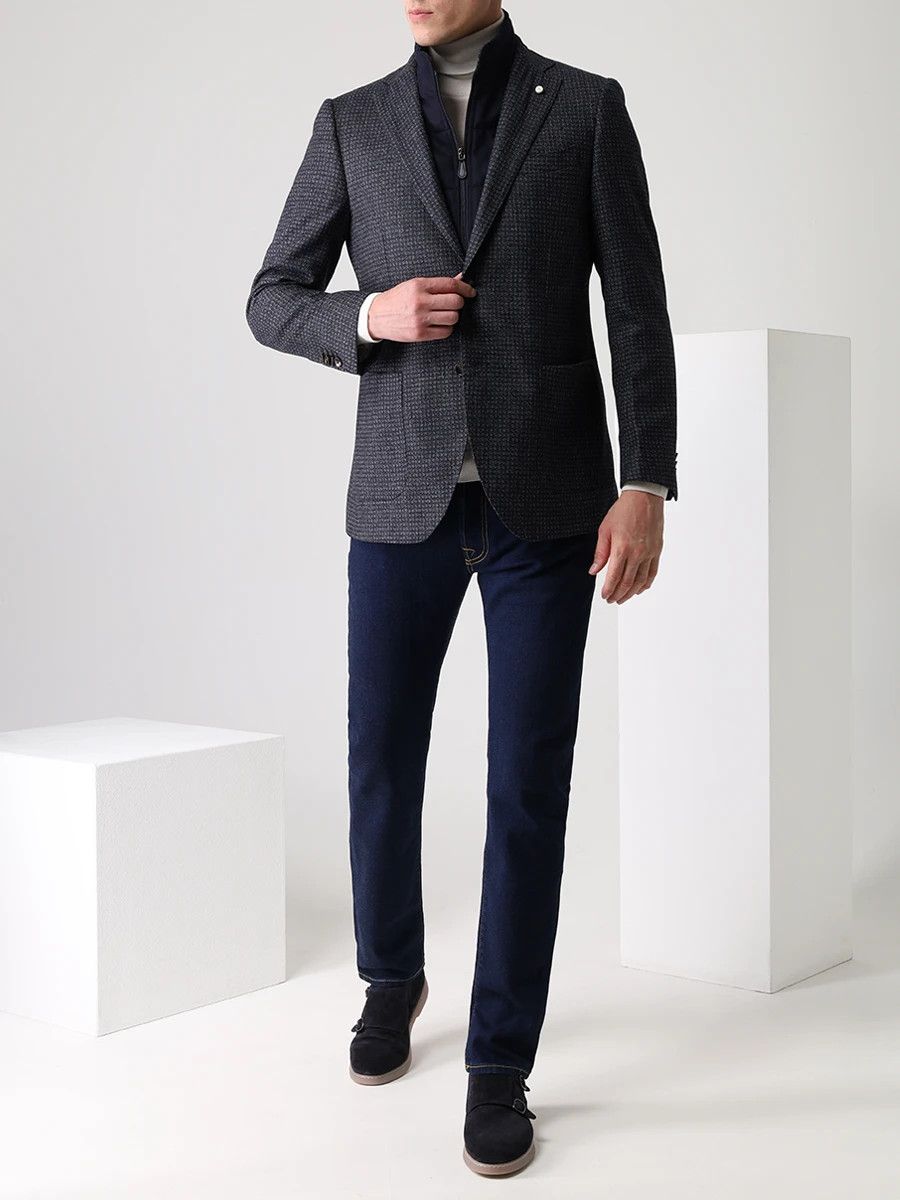 Luigi Bianchi L.B.M. 1911 Luigi Bianchi Mantova Removable Sport Coat Size US M / EU 48-50 / 2 - 3 Thumbnail