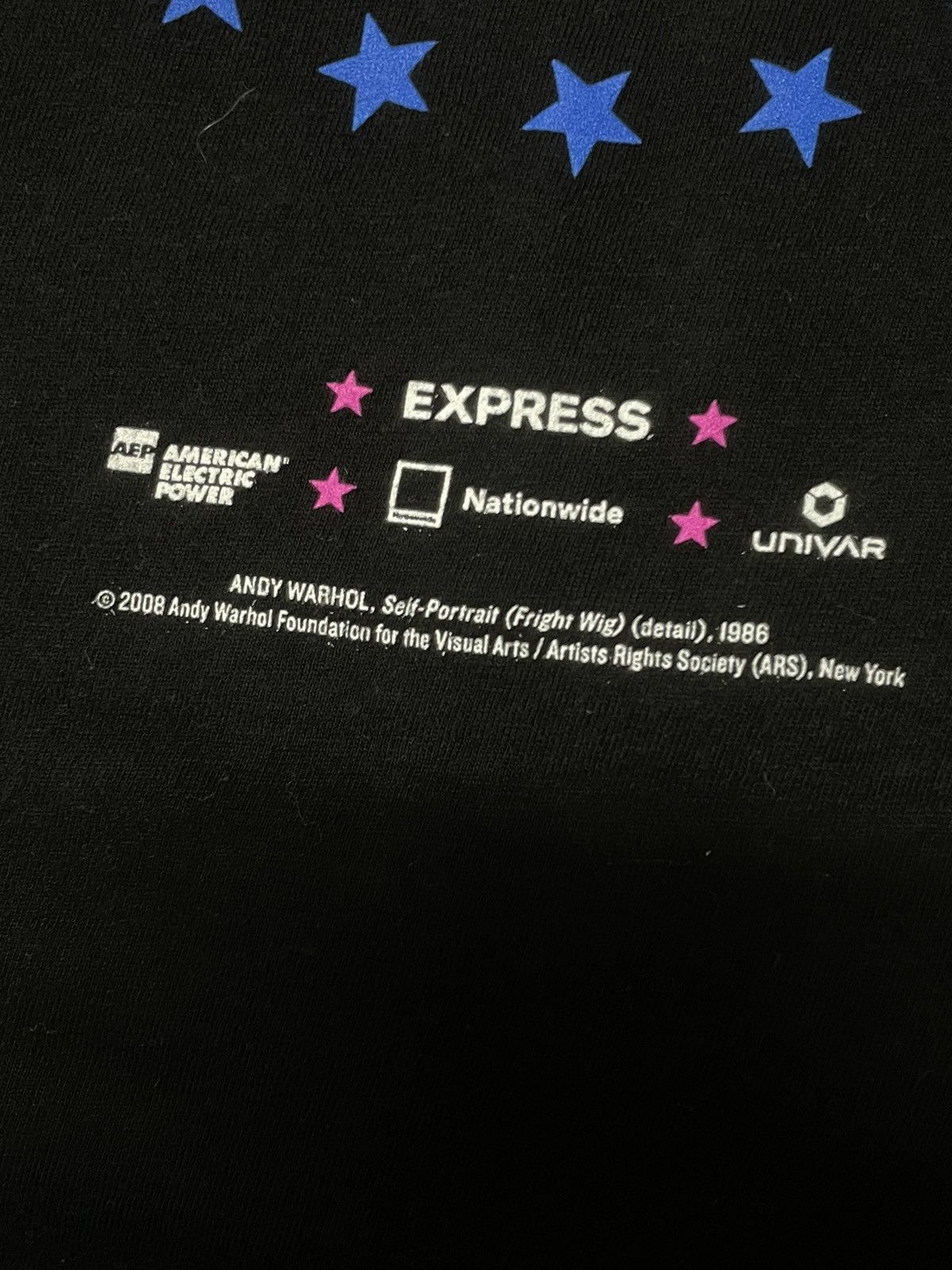 Vtg 2000s Andy Warhol Other Voices Other Room Exhibition Tee
