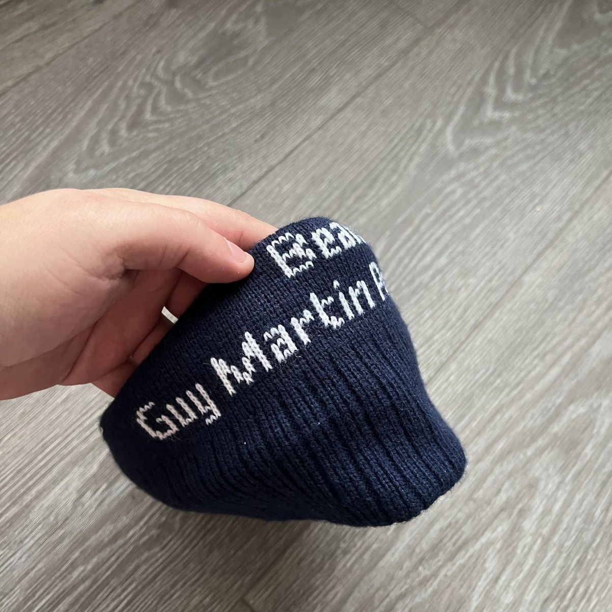 Vintage Guy Martin Proper Job Bean Me Up Scotty Bobble Hat - Rare Size ONE SIZE - 9 Thumbnail