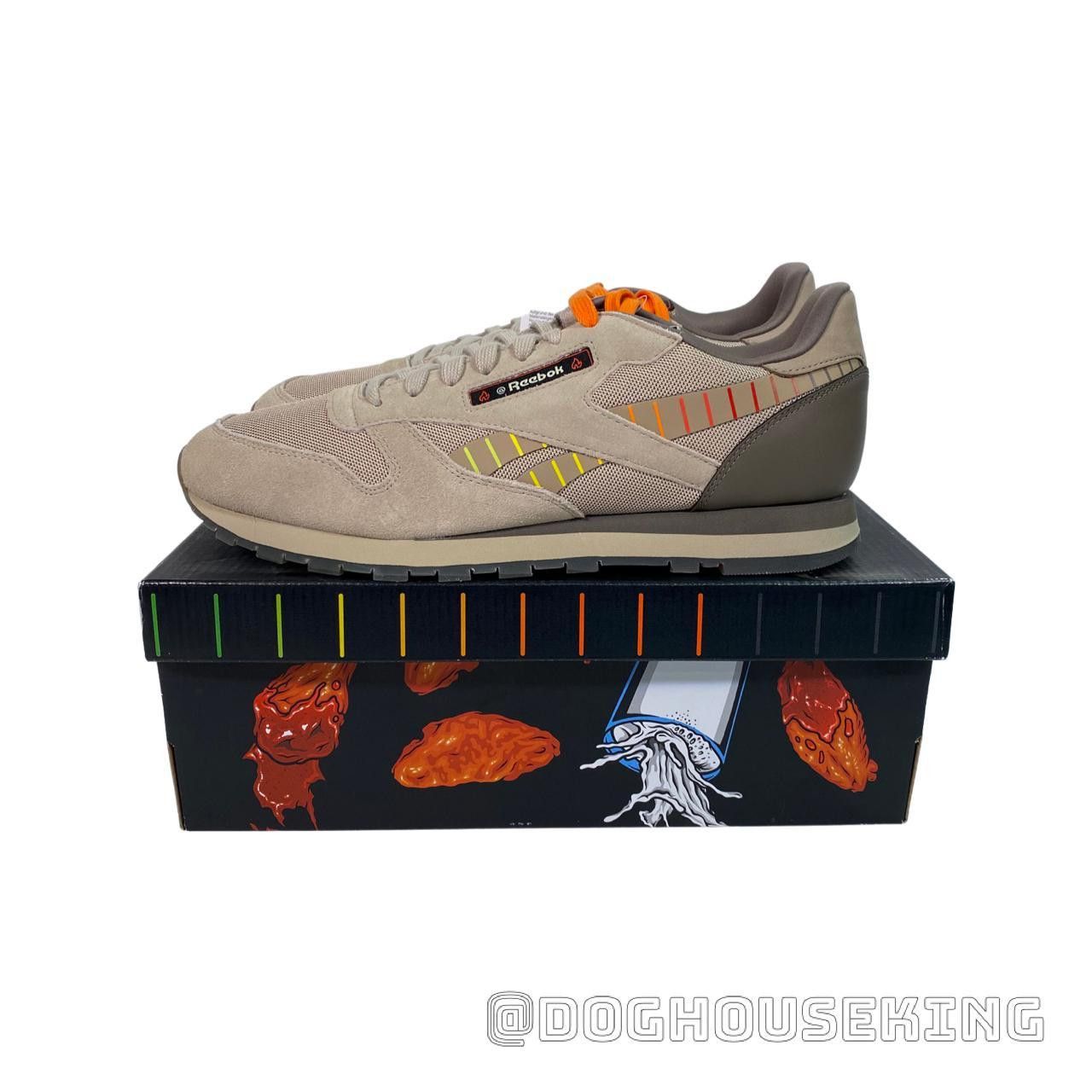 Reebok Hot Ones x Reebok Classic Leather 'Scoville Levels' Size US 12 / EU 45 - 7 Thumbnail