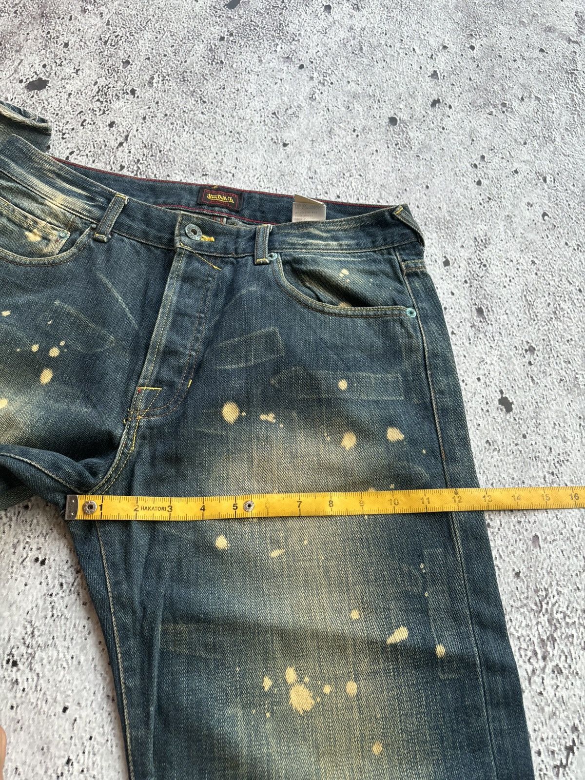Hysteric Glamour 2000's Von Dutch kustommade Denim bootcut Style Size US 31 - 13 Thumbnail