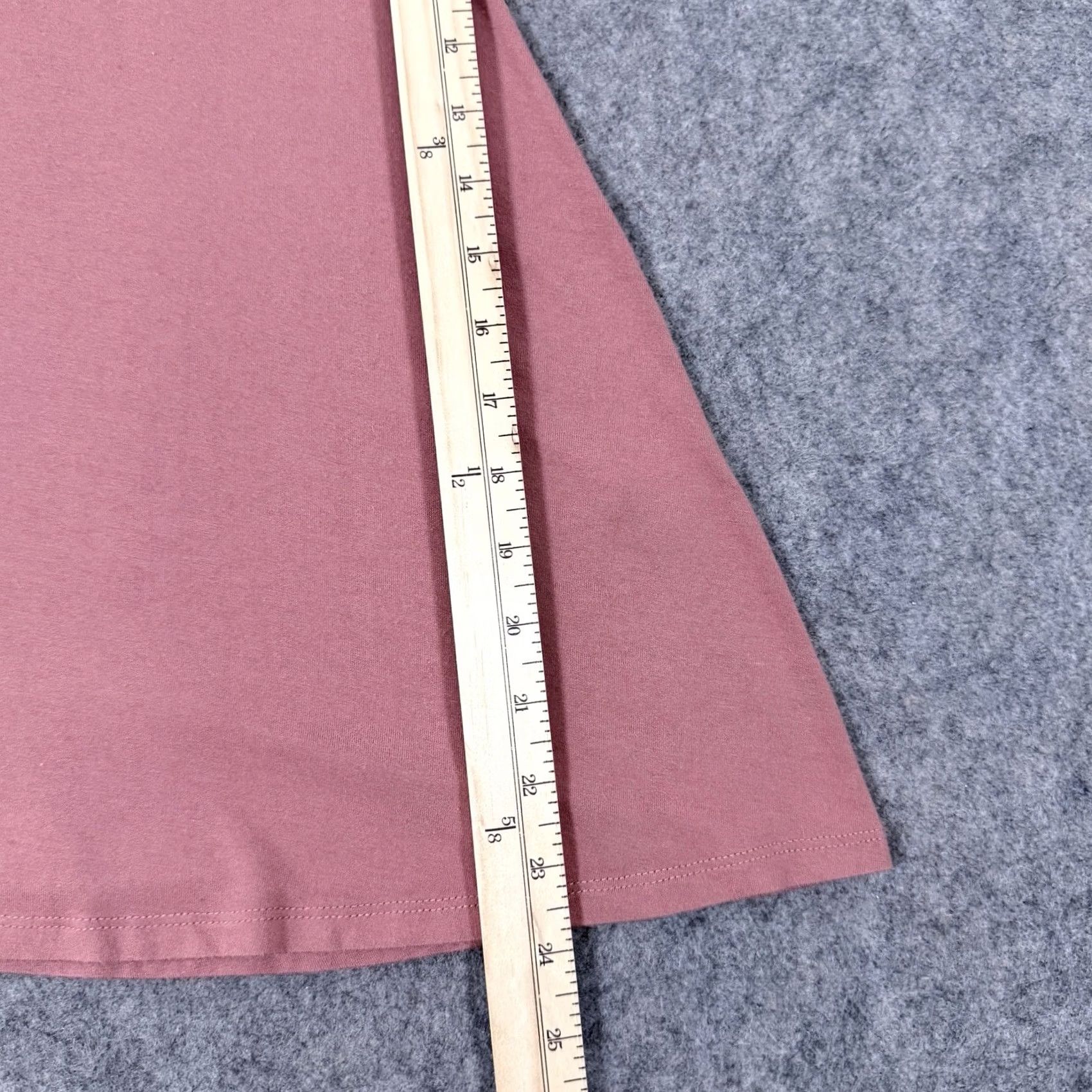 Vintage Arizona Jeans Dress Shirt Pink L Womens Short Sleeve Stretch Pullover 90s Casual Modern City University Western T‑Shirt Dress Size L / US 10 / IT 46 - 7 Thumbnail