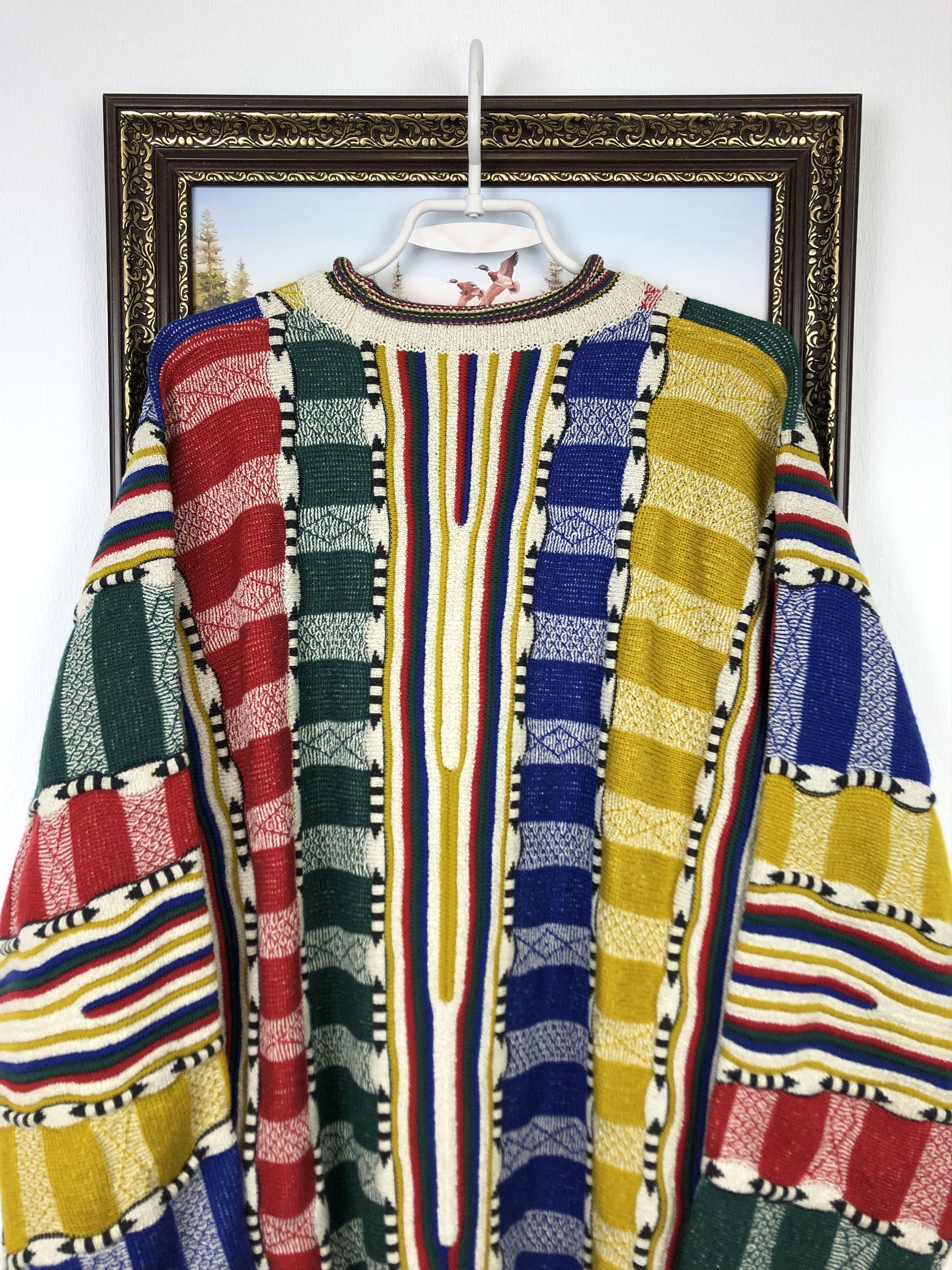 Carlo Colucci Vintage Carlo Colucci Sweater Pullover Jumper Googi Style Size US XL / EU 56 / 4 - 10 Thumbnail