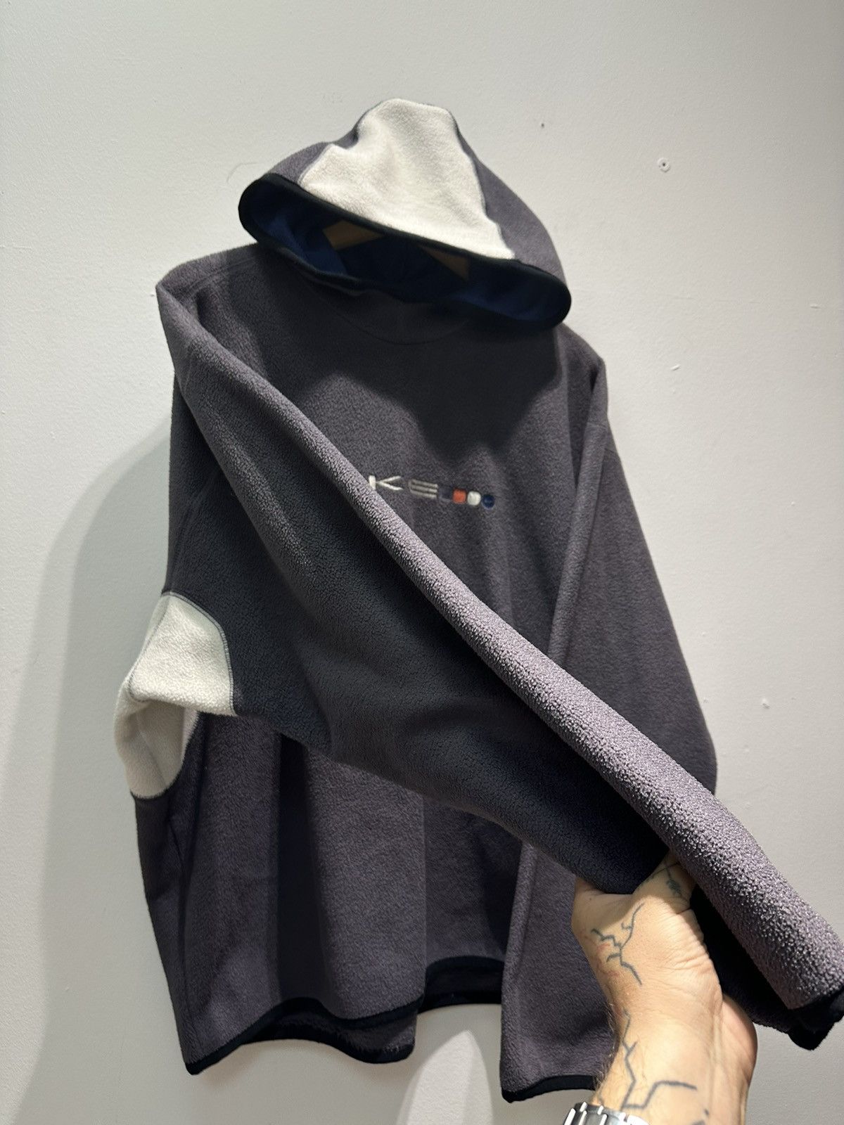 Nike × Vintage Nike fleece vintage ninja Size US L / EU 52-54 / 3 - 3 Thumbnail