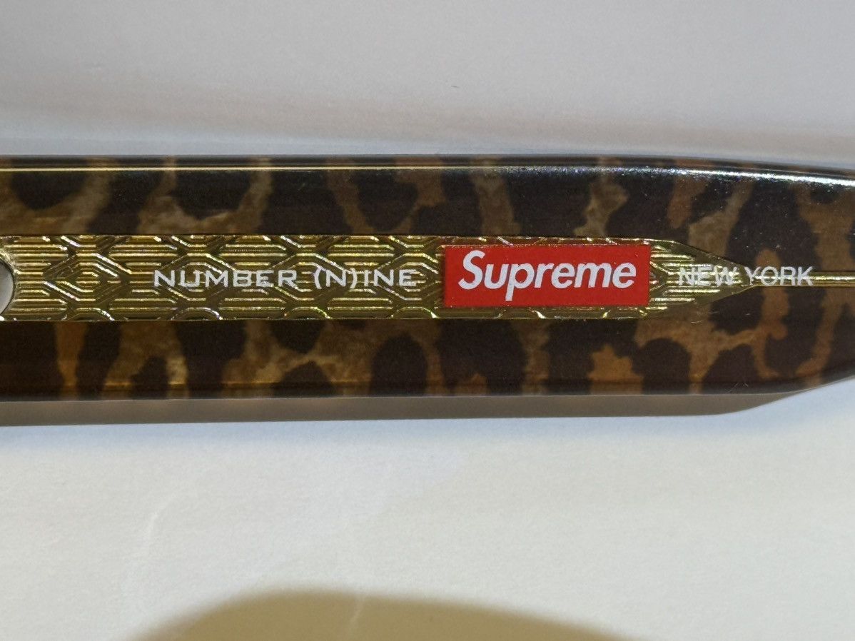 Number (N)ine × Supreme Supreme x Number nine Sunglasses Size ONE SIZE - 3 Thumbnail