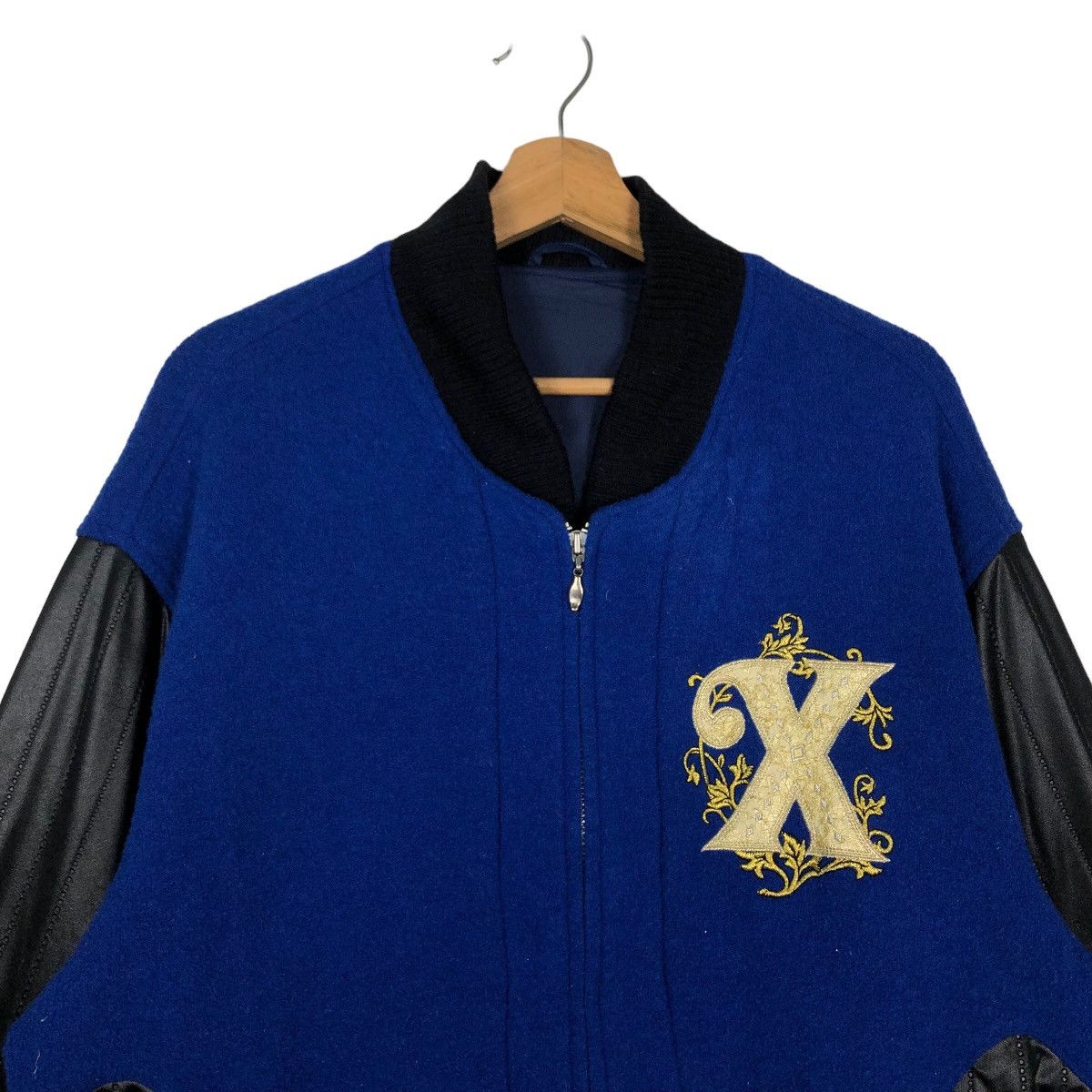 Hysteric Glamour 🔥Rare Vintage Varsity Bomber Jacket Xenos Big LogoSpell Out Size US L / EU 52-54 / 3 - 2 Thumbnail