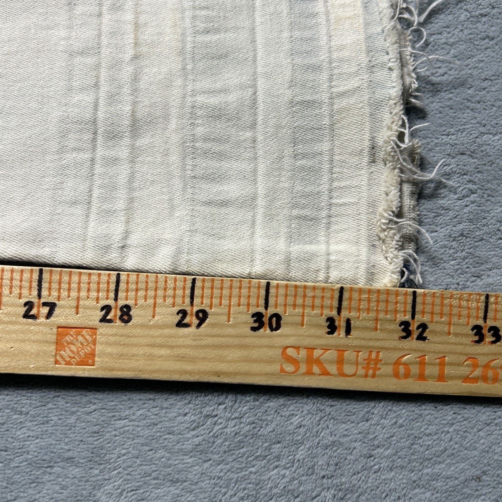 Levi's Beyond Baggy Jeans Womens 25x32 Raw Hems Flare Hamilton Wide Size 38" / US 16 / IT 52 - 15 Thumbnail