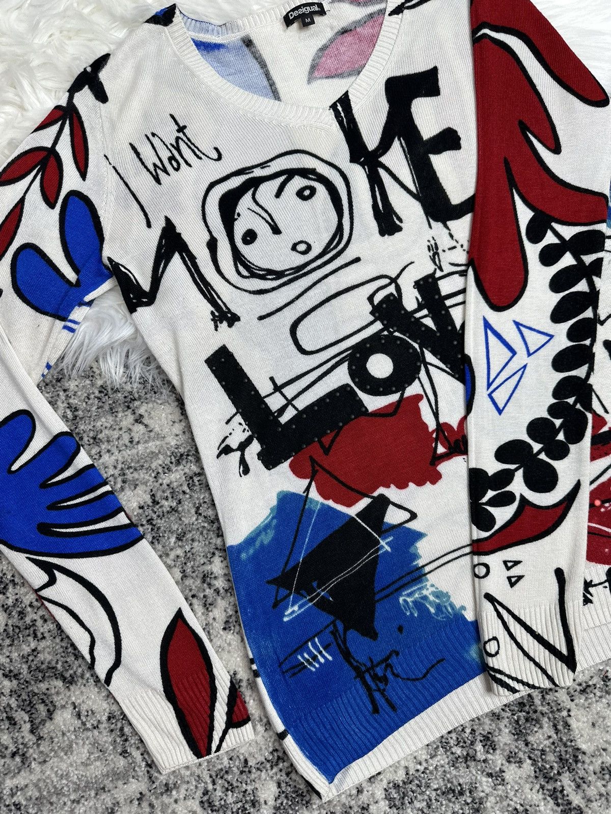 Desigual Desigual Vintage StreetWear rare Y2K Avant Garde Size M / US 6-8 / IT 42-44 - 3 Thumbnail