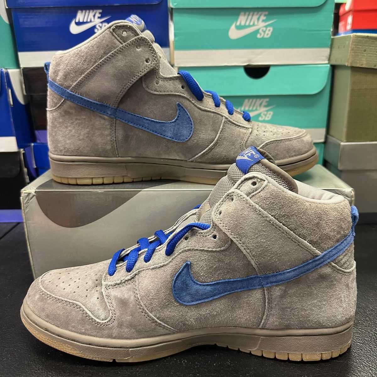 Nike Size 10.5 - Nike Dunk Pro SB High Iron 305050-241 Size US 10.5 / EU 43-44 - 2 Thumbnail