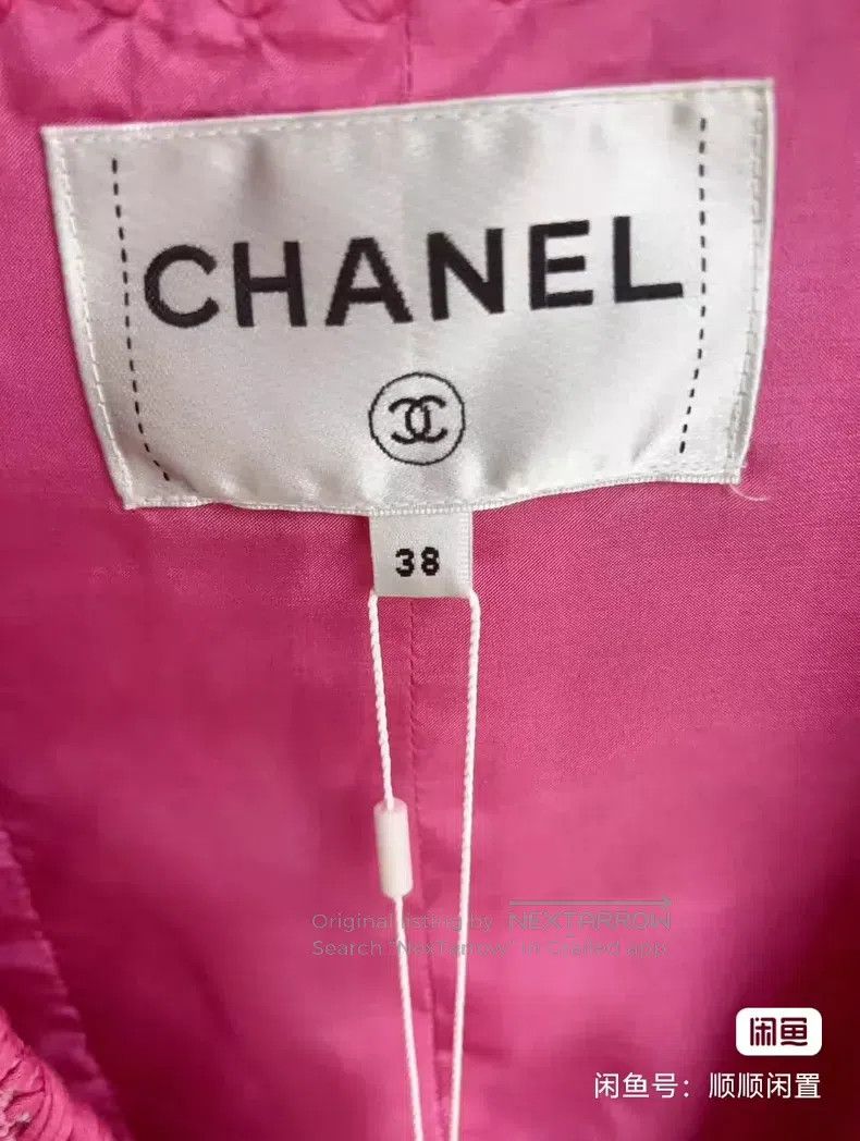 Chanel Chanel Pink coat Size XS / US 0-2 / IT 36-38 - 4 Thumbnail