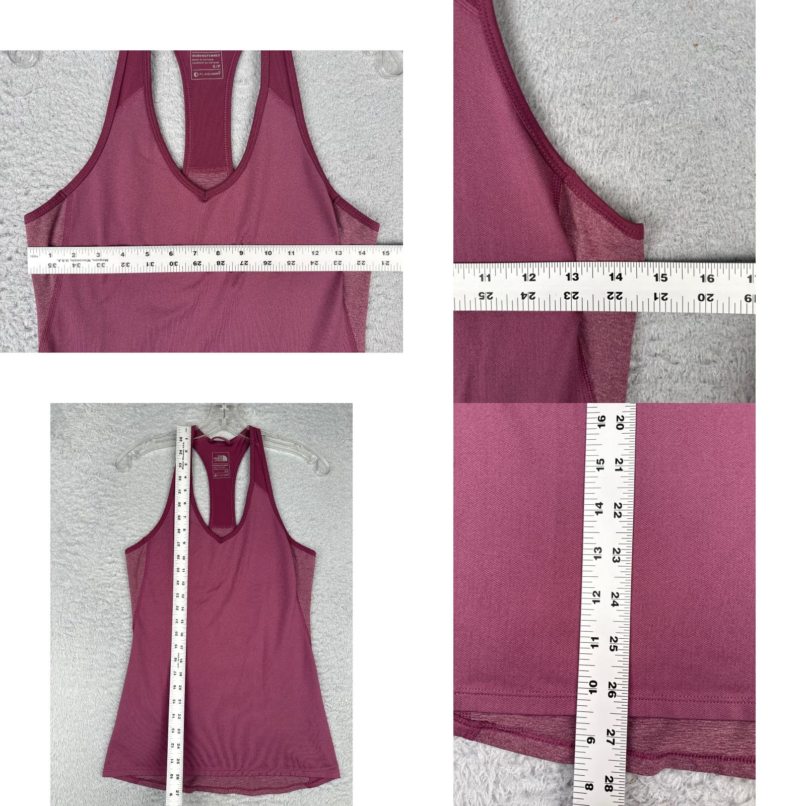 The North Face The North Face Shirt Women Small Purple Tank Sleeveless V-Neck Poly Blend Gym Size S / US 4 / IT 40 - 8 Thumbnail