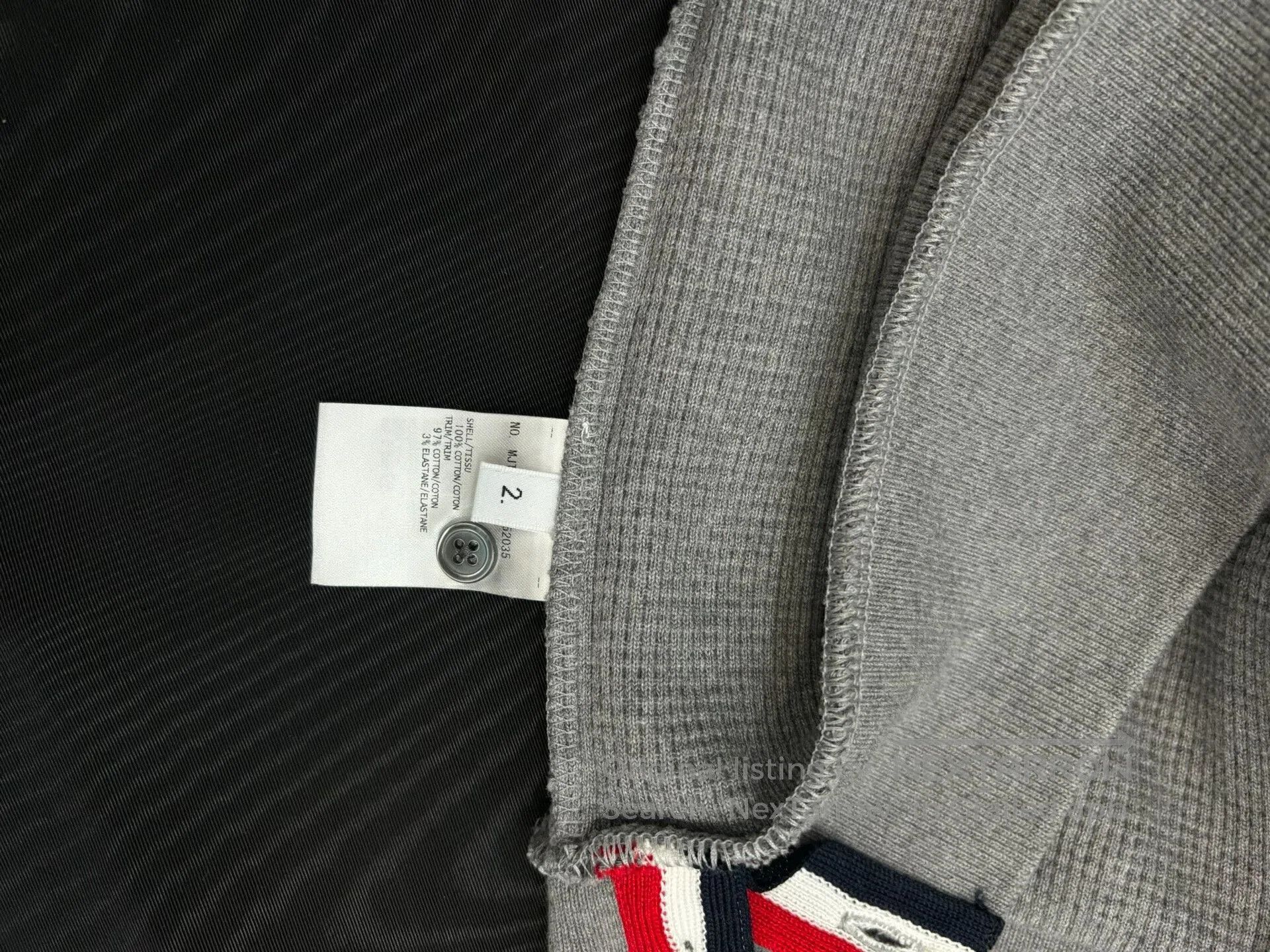 Thom Browne thom browne gray striped sleeve sweatshirt. Size US M / EU 48-50 / 2 - 5 Thumbnail