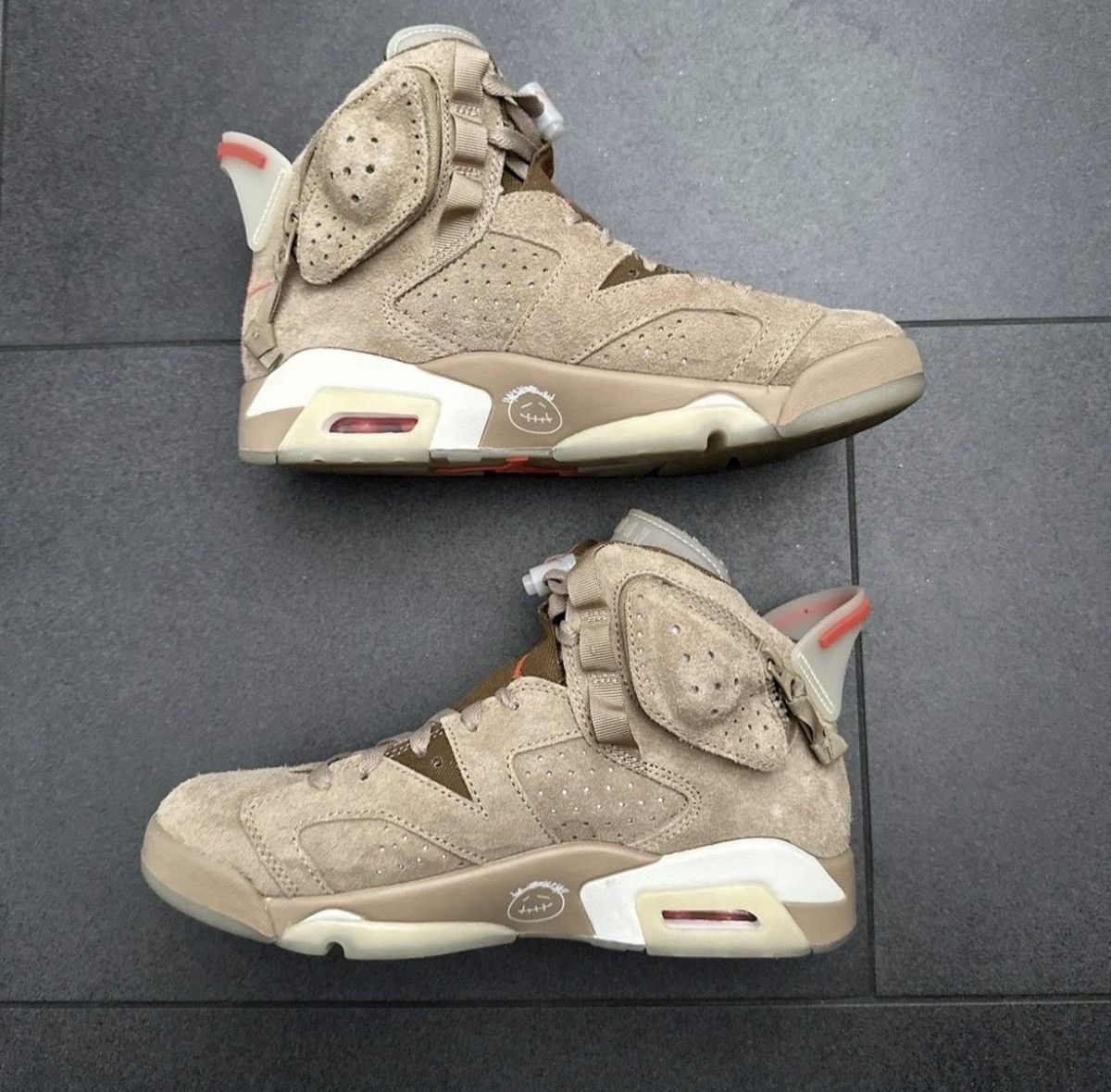 Jordan Brand × Travis Scott Travis Scott X Air Jordan 6 Retro ‘British Khaki’ Size US 7 / EU 40 - 2 Thumbnail