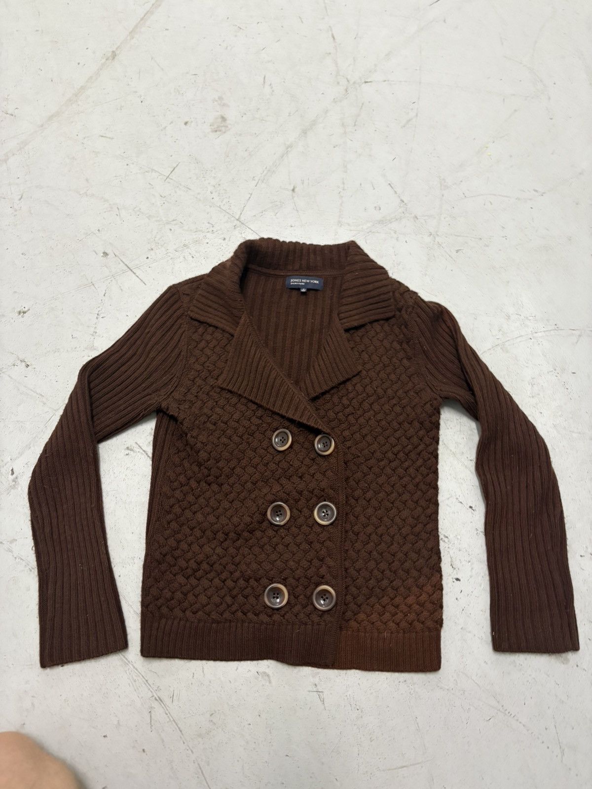 Jones New York Warm And Formal Ladies’ Cardigan In Rich Cinnamon Size S / US 4 / IT 40 - 2 Thumbnail