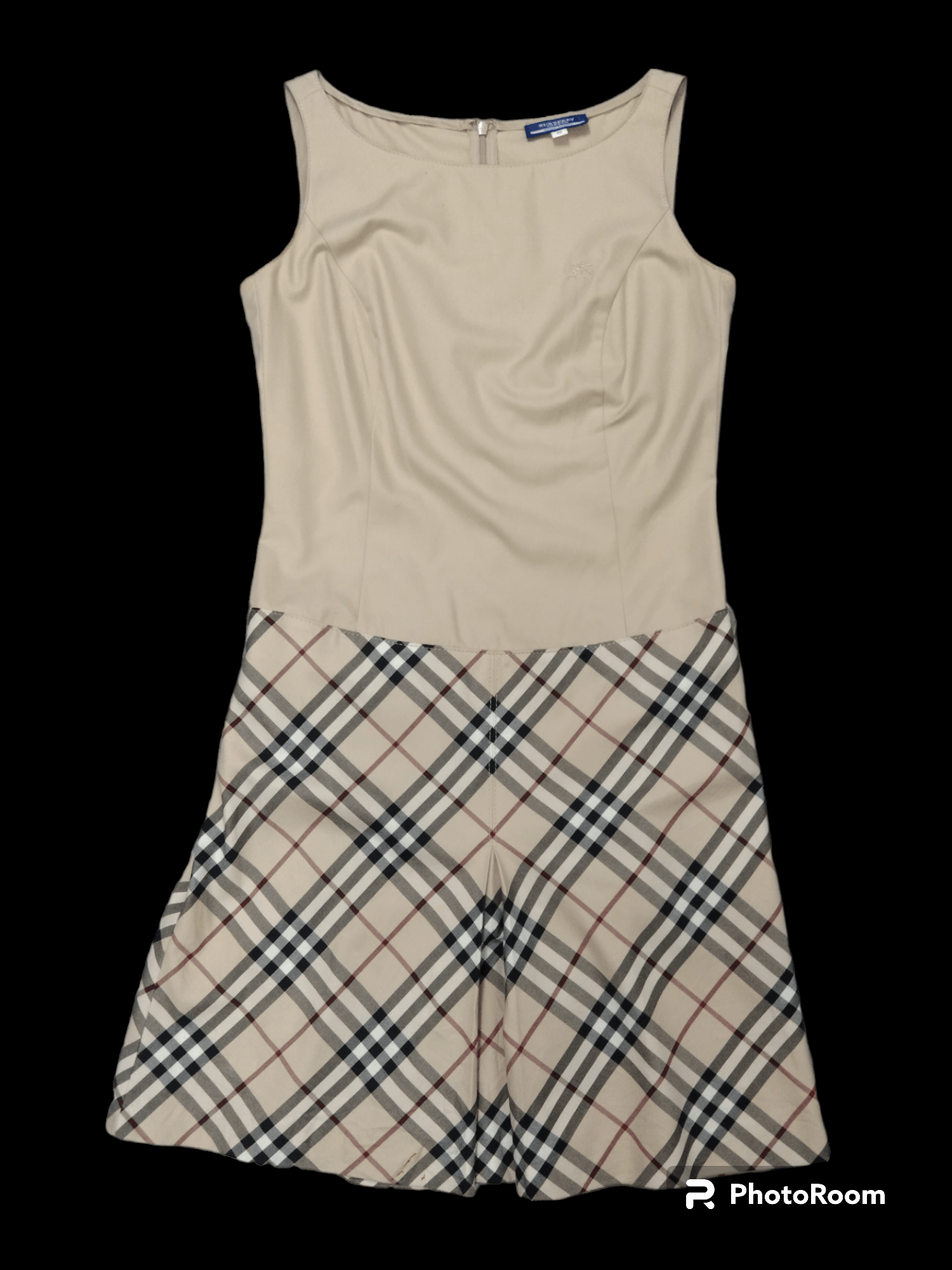 Burberry OG GRAILS🔥BURBERRY NOVA CHECK DRESS Size XS / US 0-2 / IT 36-38 - 1 Thumbnail