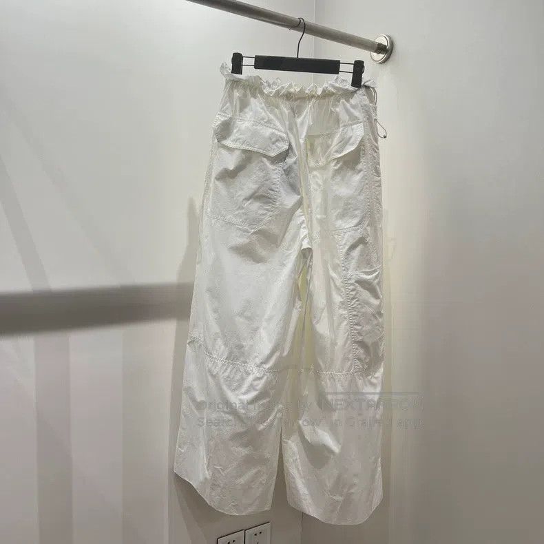 Hermes Hermes Elastic Logo Buckle Wide-Leg Pants Size 25" / US 0 / IT 36 - 2 Thumbnail